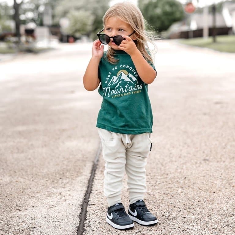 Forest Made To Conquer Mountains Tee - LITTLE RAD THINGS