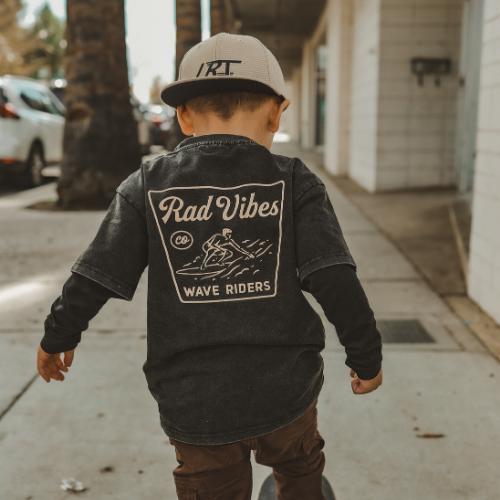 Shop all vintage-inspired kids' clothes at Little Rad Things! Our durable, safety-tested apparel features unique graphics from Charlotte, NC. Perfect for your rad toddler, with free shipping on orders over $75 and hassle-free 30-day returns!