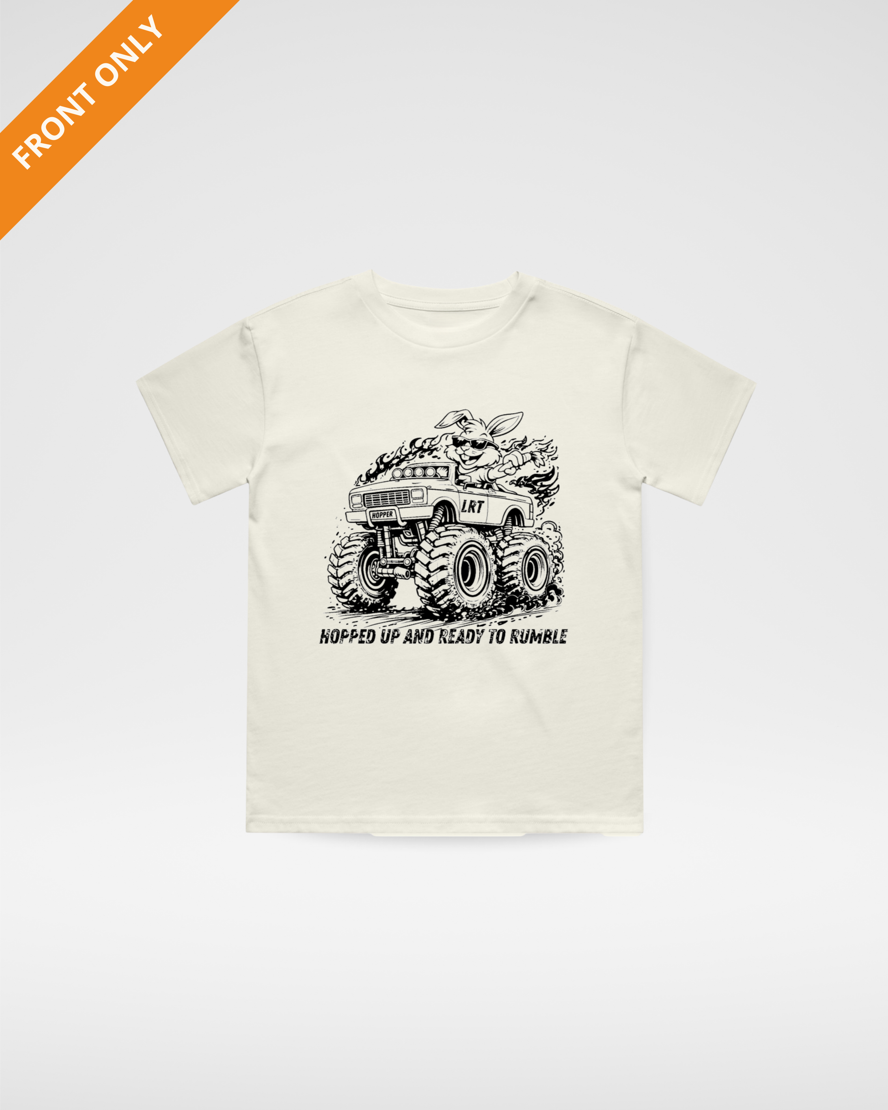 THE EGGSLAYER TEE - VINTAGE CREAM (FRONT ONLY)