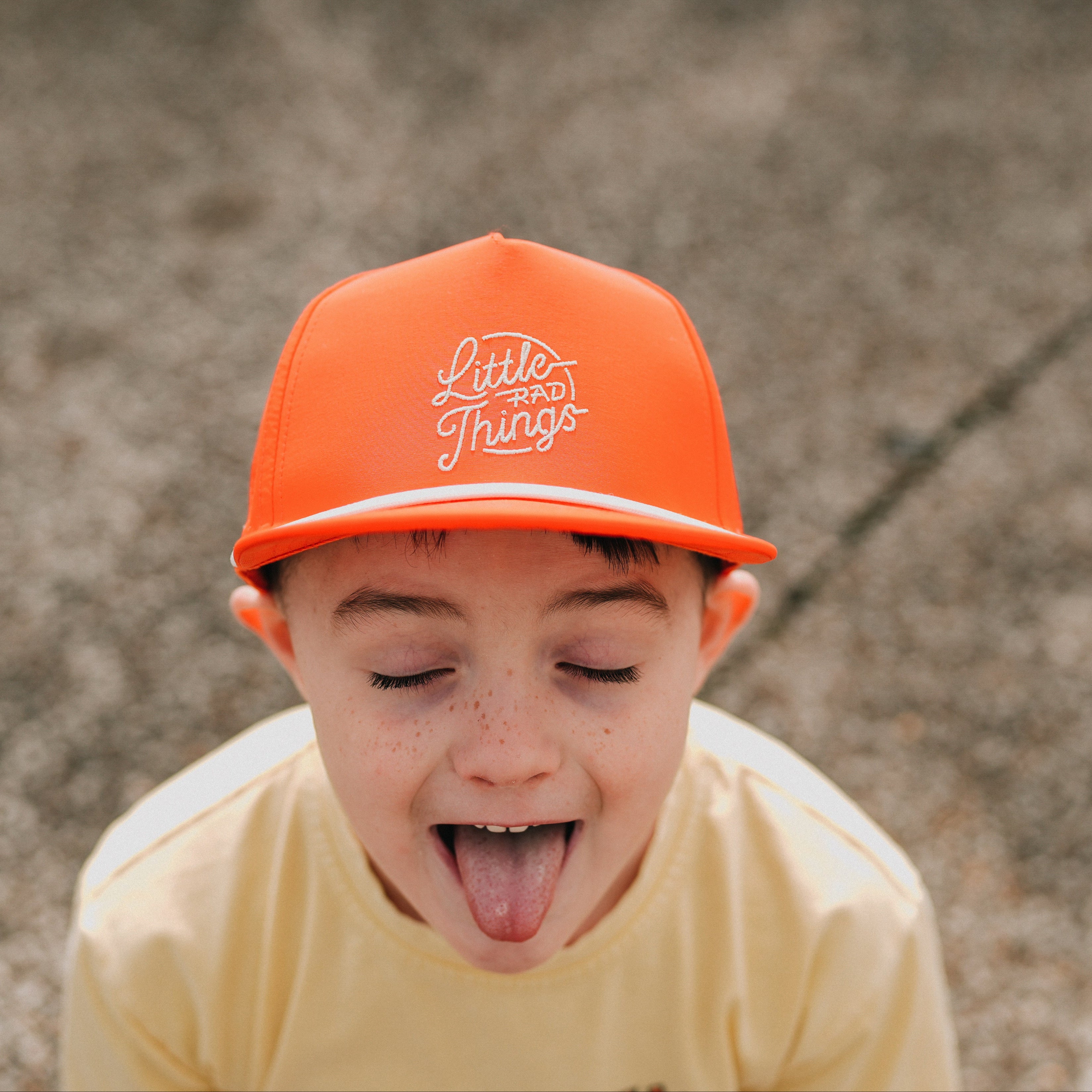 THE ORANGE CRUSH WATERPROOF SNAPBACK HAT