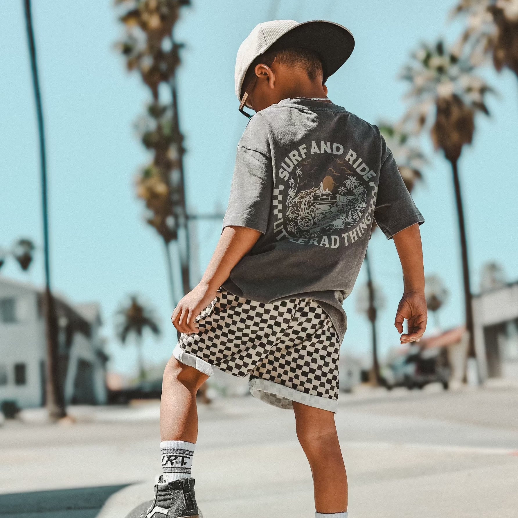 Toddler Boys Shorts Check Ya Later Shorts Little Rad Things