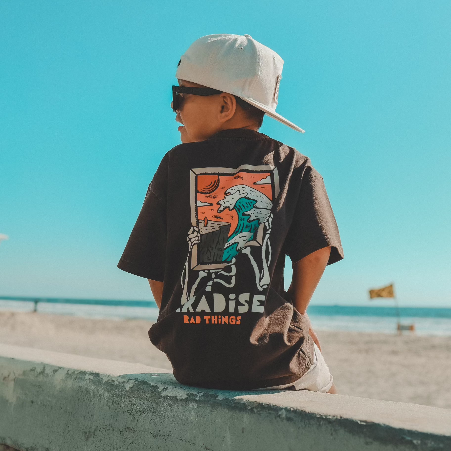 Sustainable Kids Clothing Boys Graphic Tees Little Rad Things Another Day In Paradise