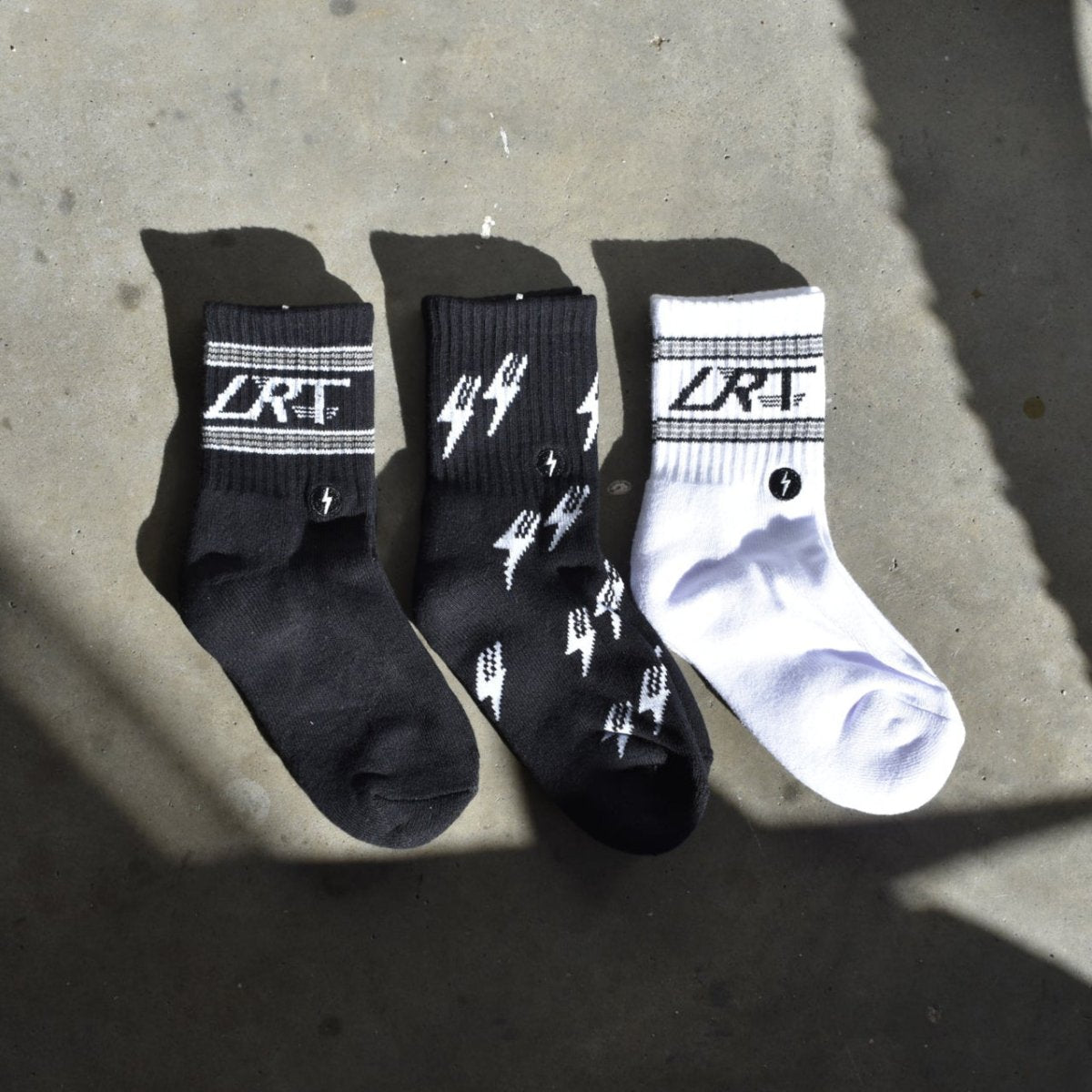 3 - PACK CLASSIC ROCK SOCKS - LITTLE RAD THINGS
