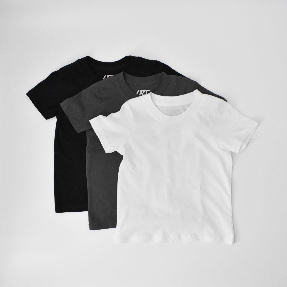3 - PACK RAD ORGANICS TEES - MONOCHROME - LITTLE RAD THINGS