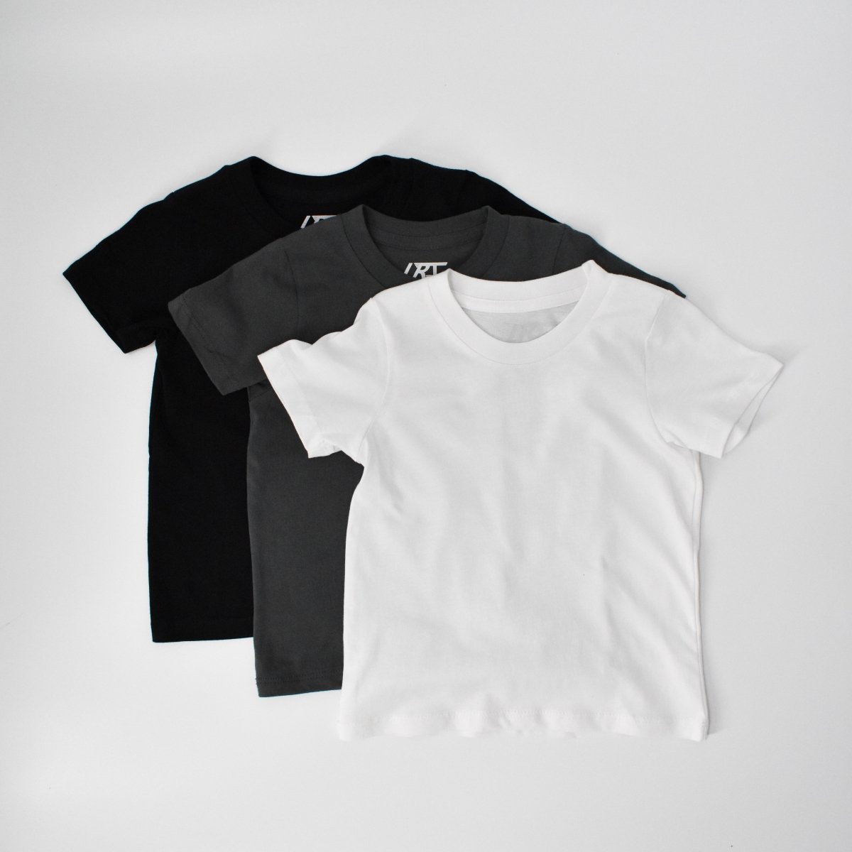 3 - PACK RAD ORGANICS TEES - MONOCHROME - LITTLE RAD THINGS