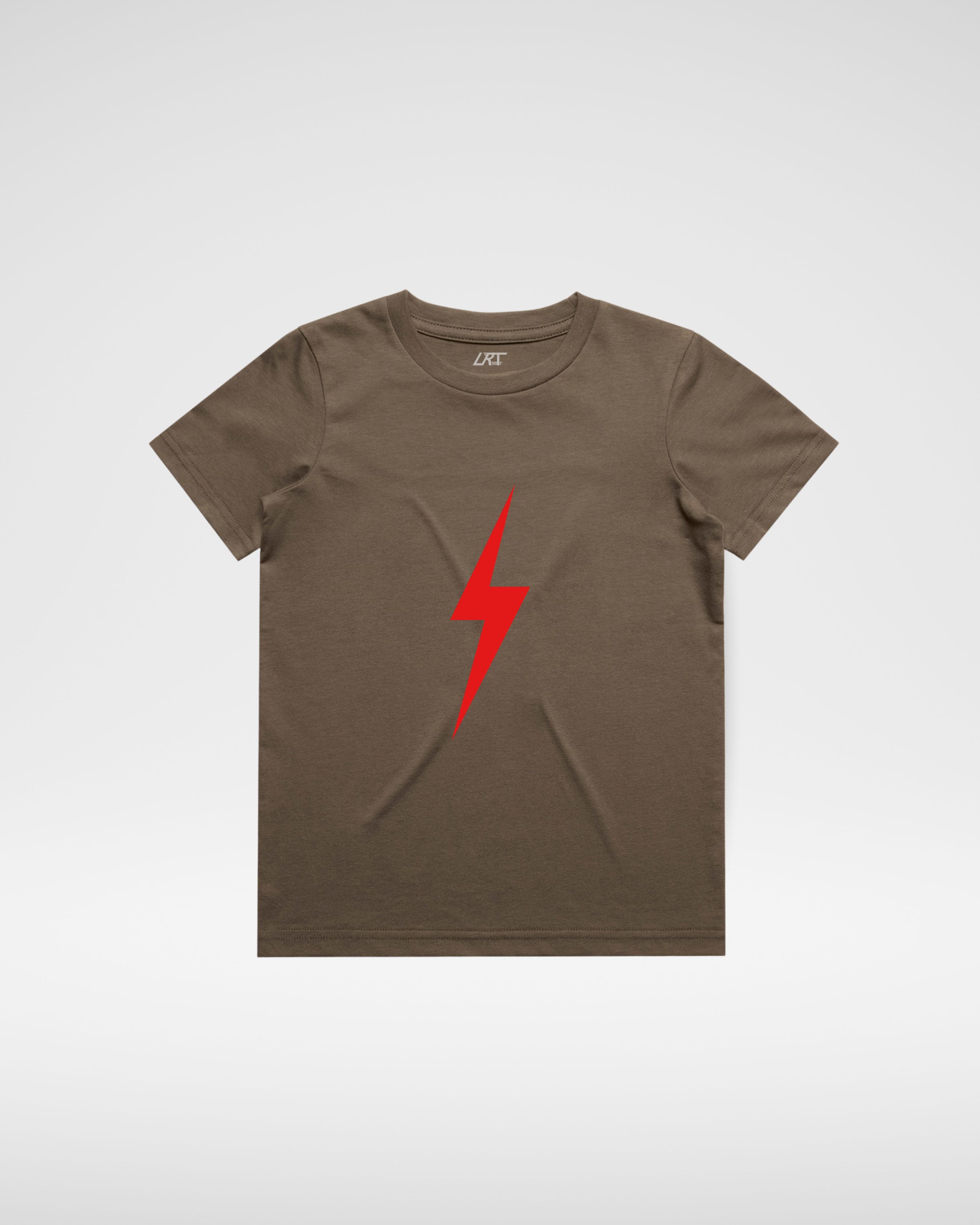 CRIMSON BOLT TEE - BROWN