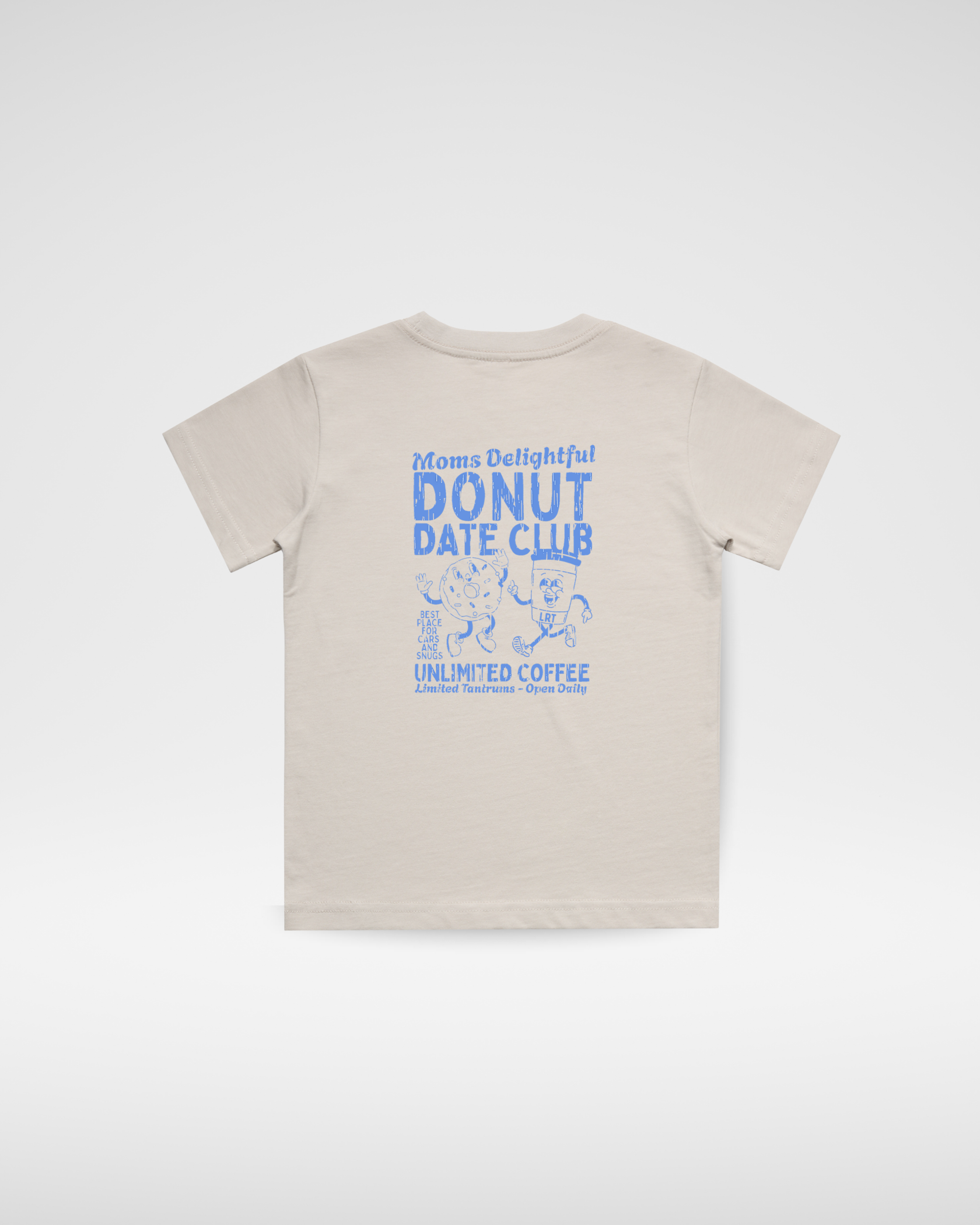 MOMS DONUT DATE CLUB TEE - CREAM