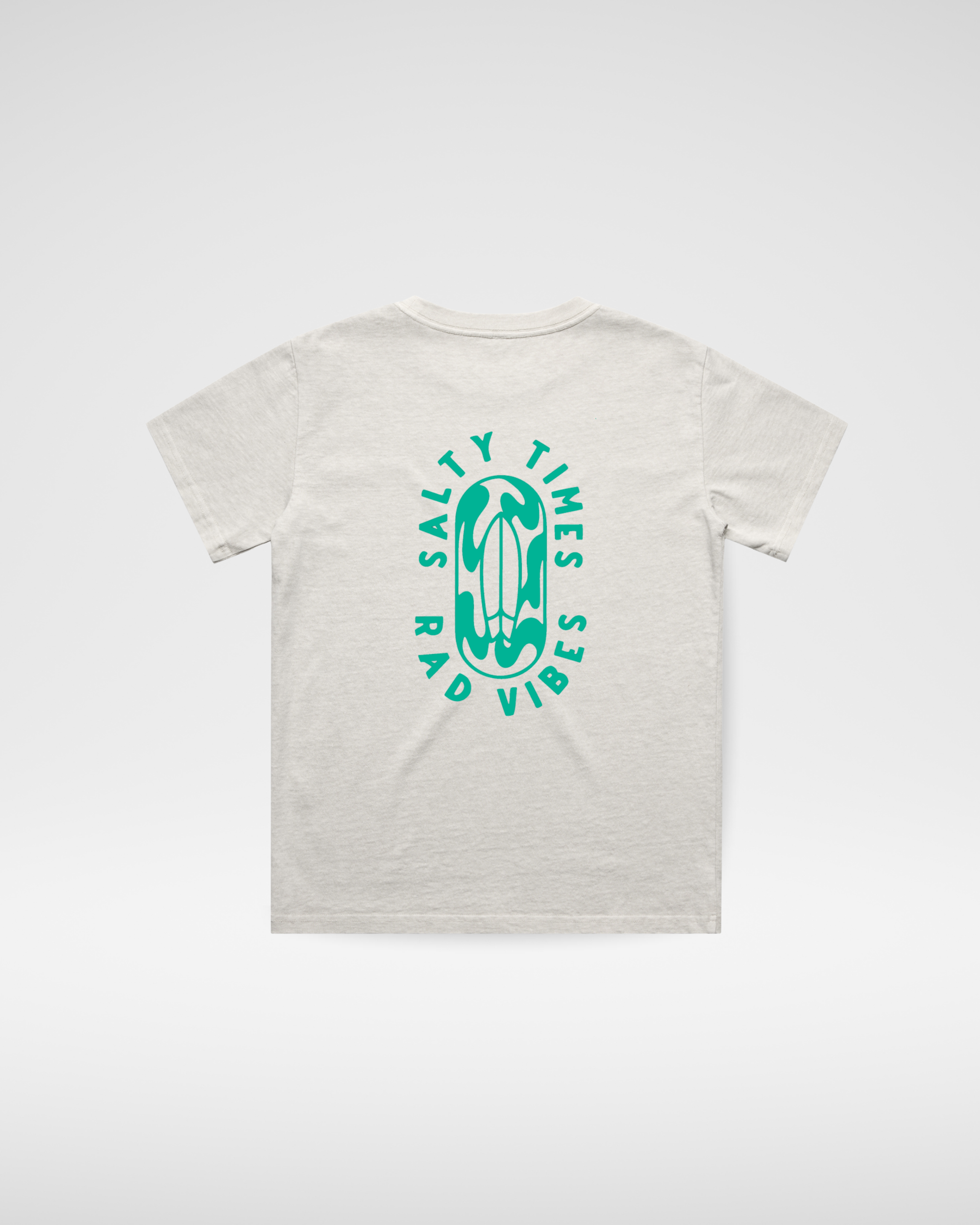 SALTY TIMES TEE - CREAM