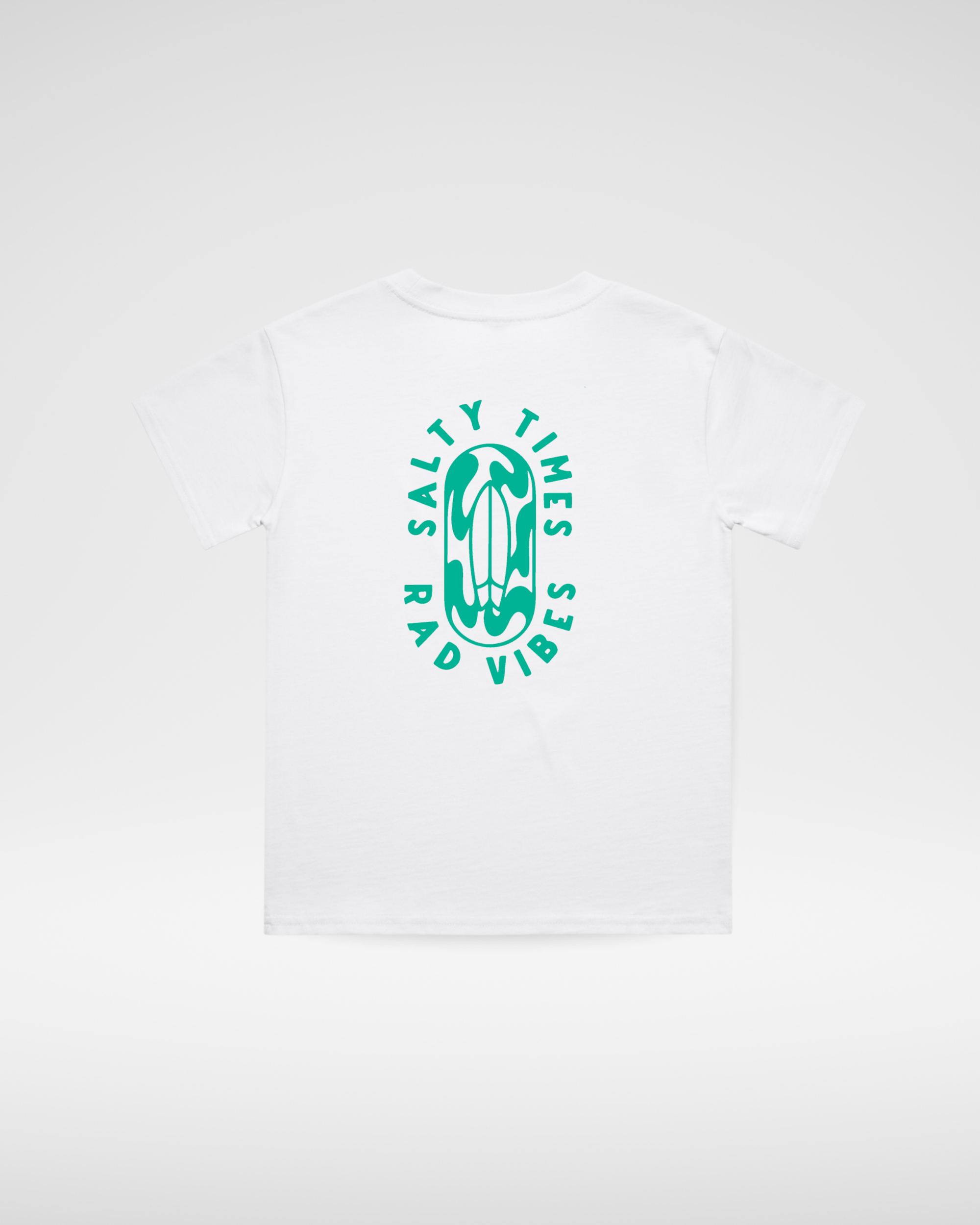 SALTY TIMES TEE - WHITE