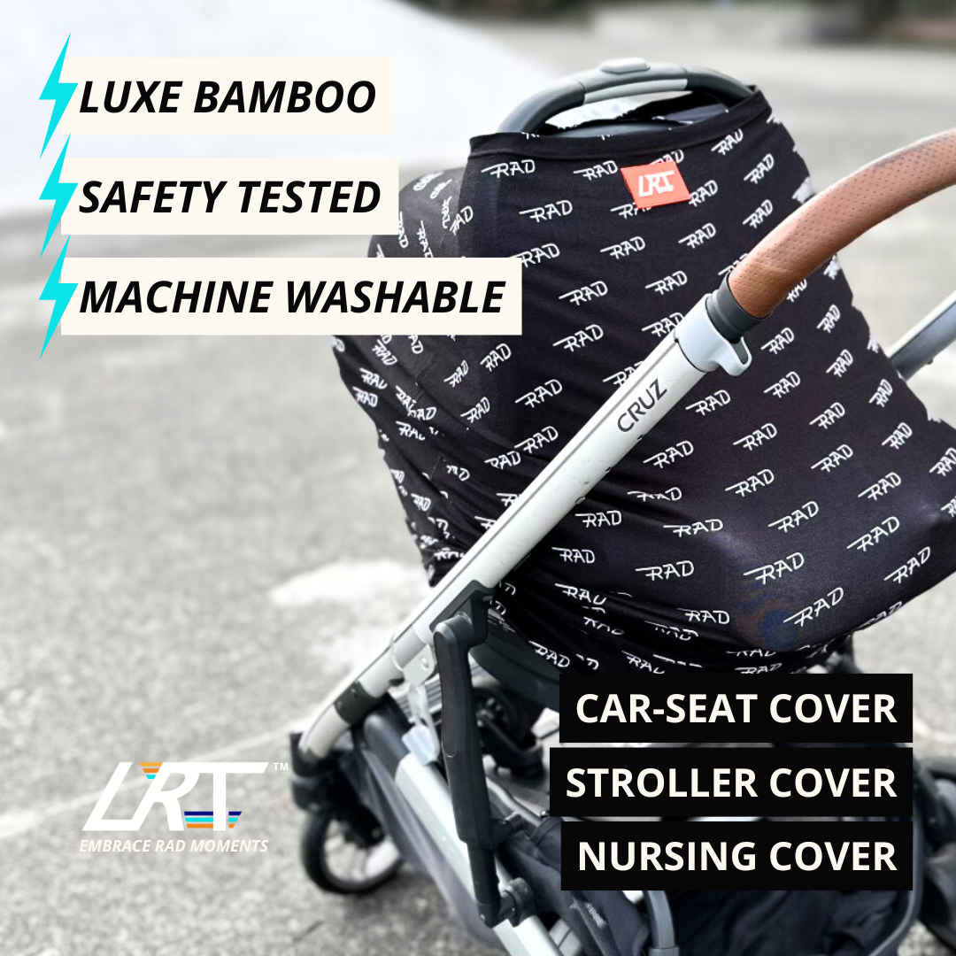 RAD MULTI-USE COVER FOR INFANT NURSING - BLACK