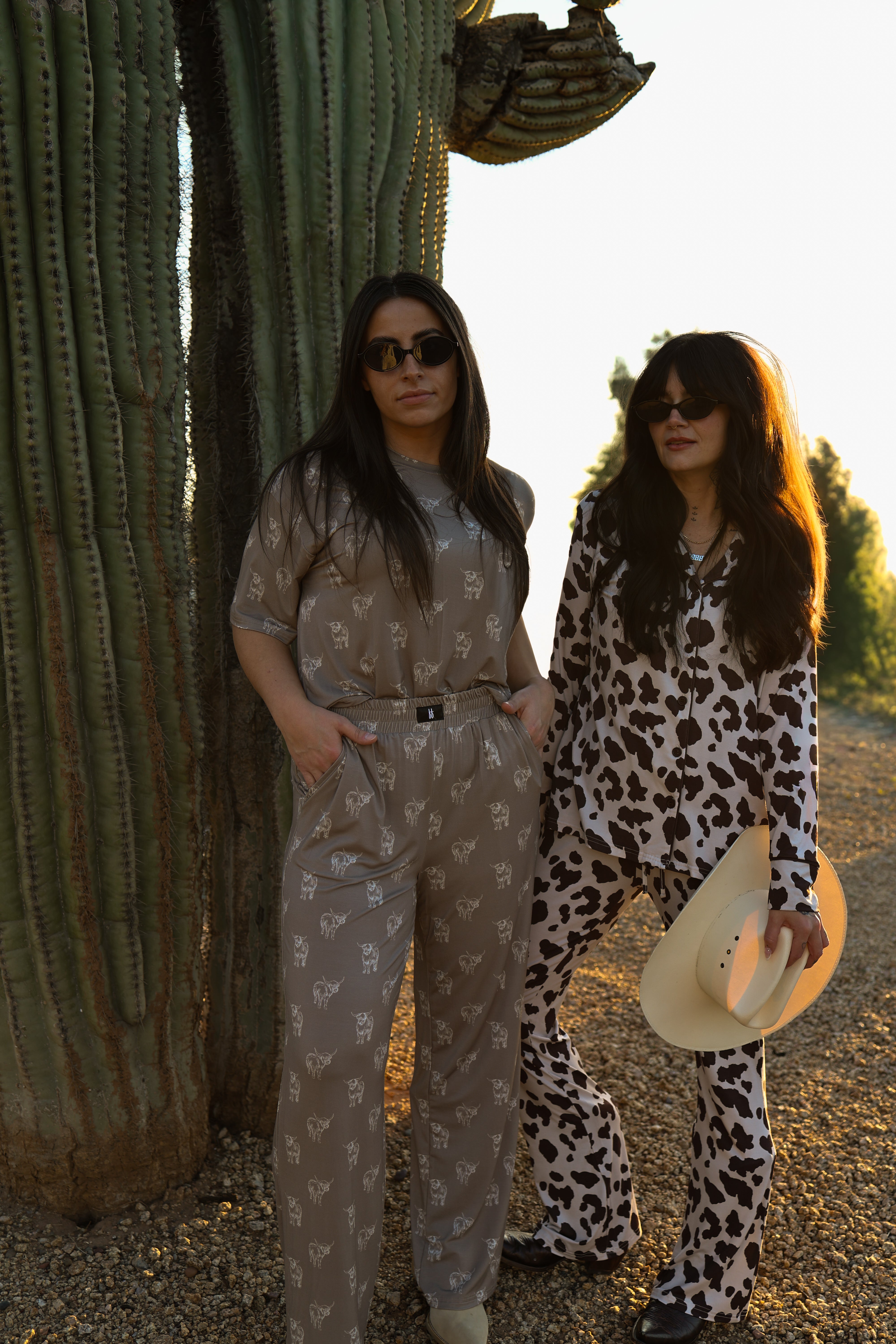 Women's Boxy Tee Lounge Set | Highland