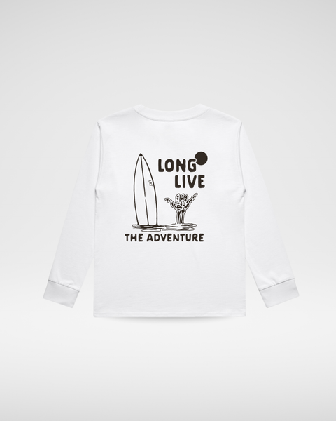 LONG LIVE THE ADVENTURE LONG SLEEVE TEE – LITTLE RAD THINGS