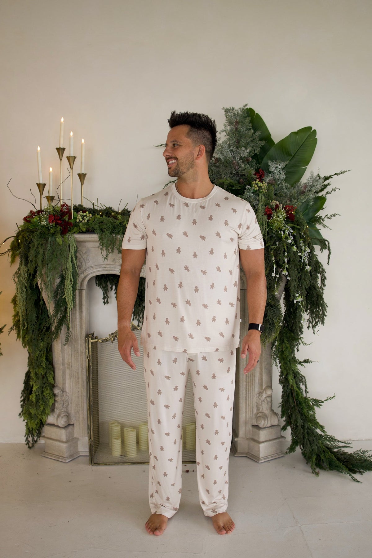 Men's Short Sleeve Pajamas | Gingersnap