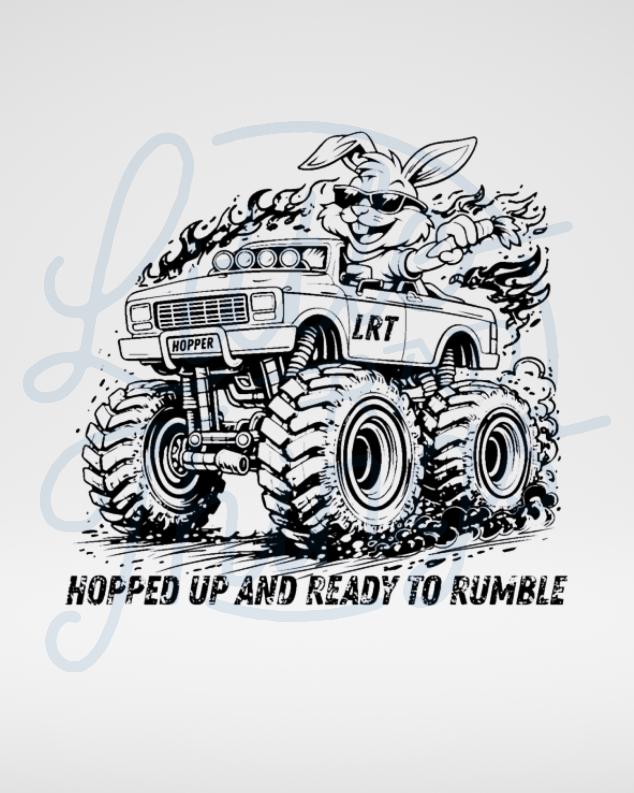 THE EGGSLAYER TEE -  WHITE LONG SLEEVE (FRONT ONLY)