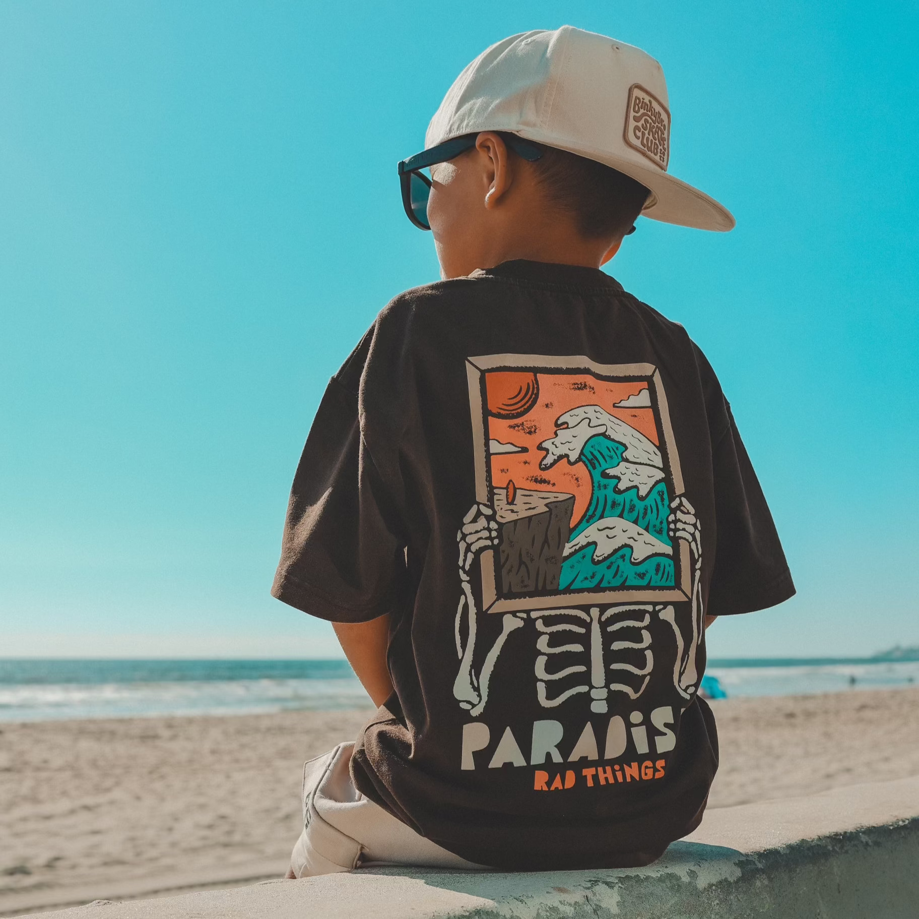 Sustainable Kids Clothing Boys Graphic Tees Little Rad Things Another Day In Paradise