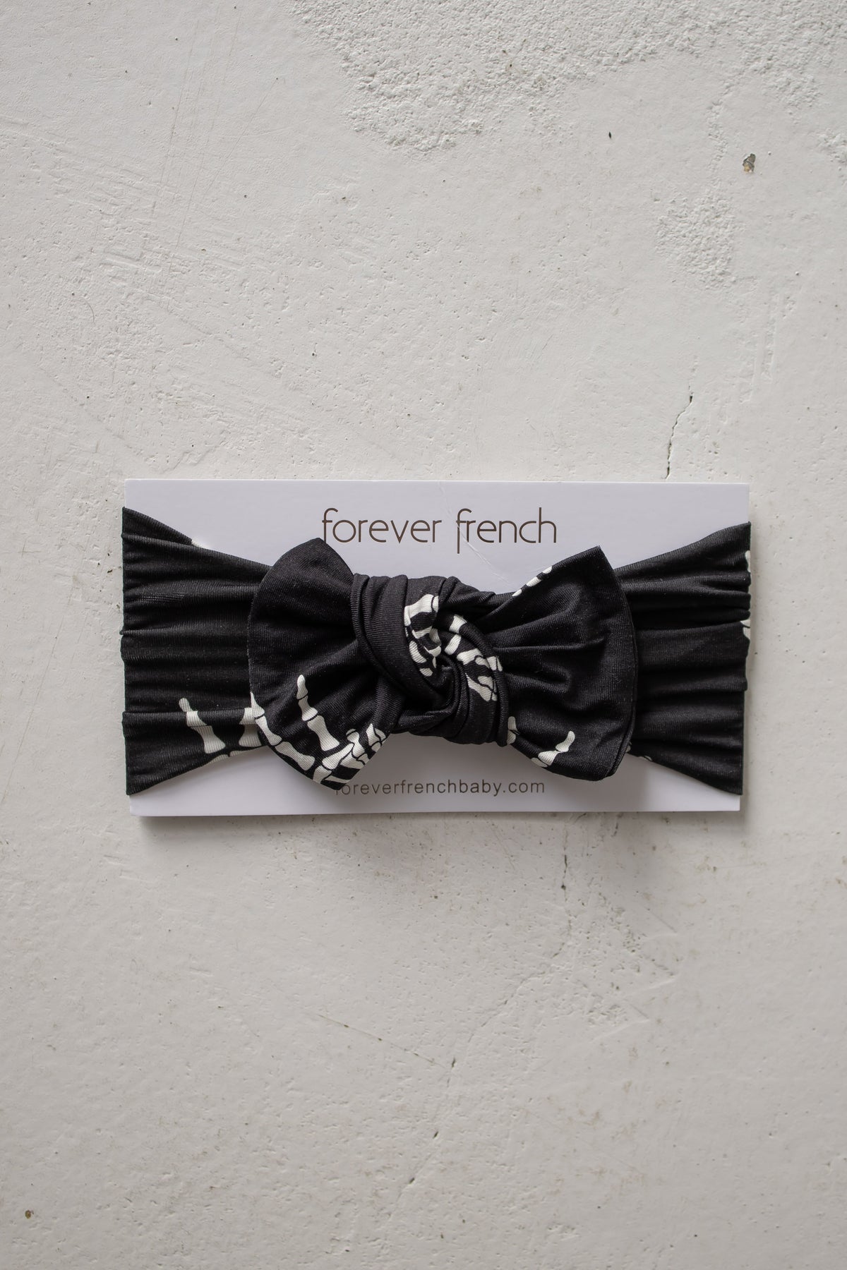 Bamboo Head Wrap | Midnight Skelly