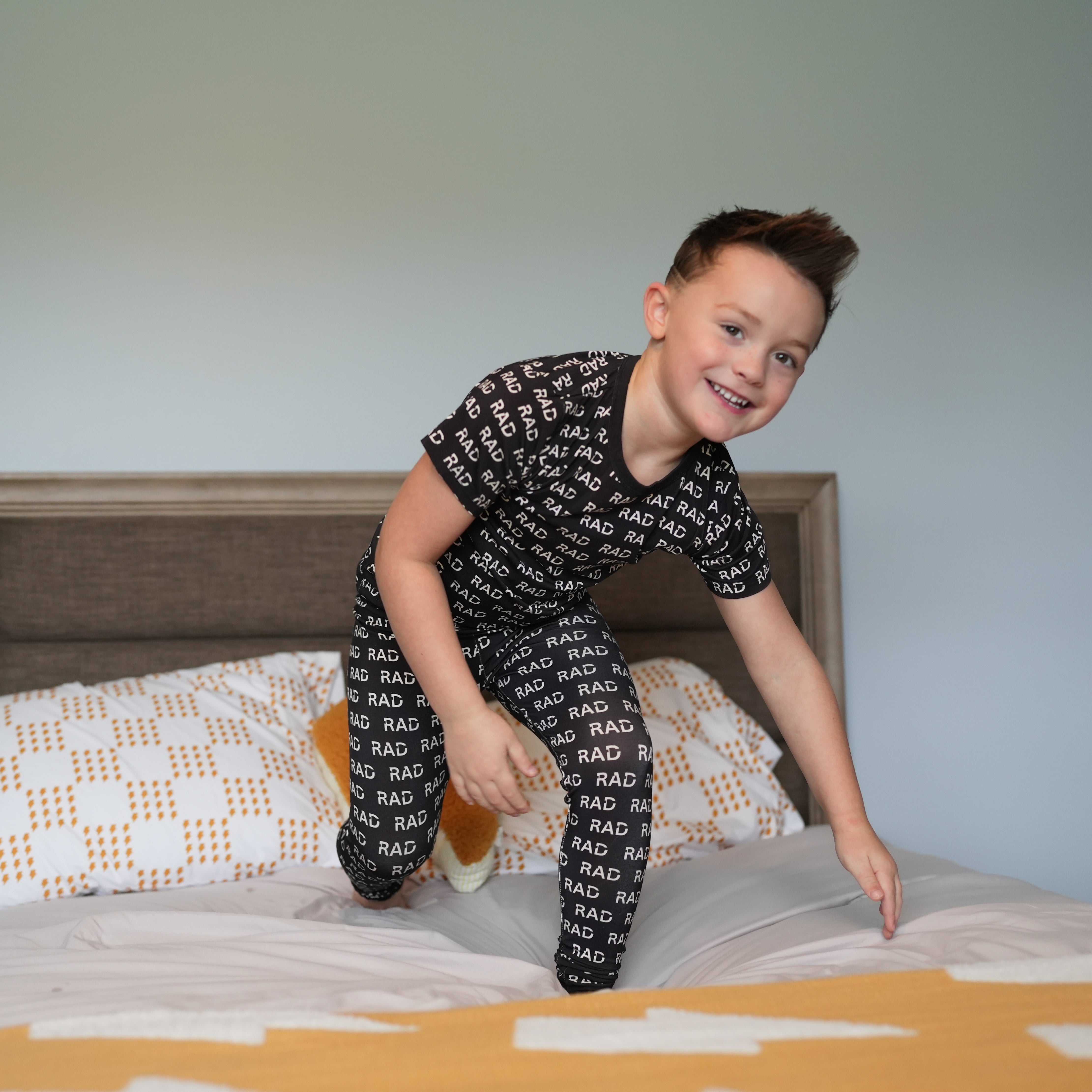 Raddest 2 Piece Pajamas Bamboo Jammies For Boys Little Rad Things