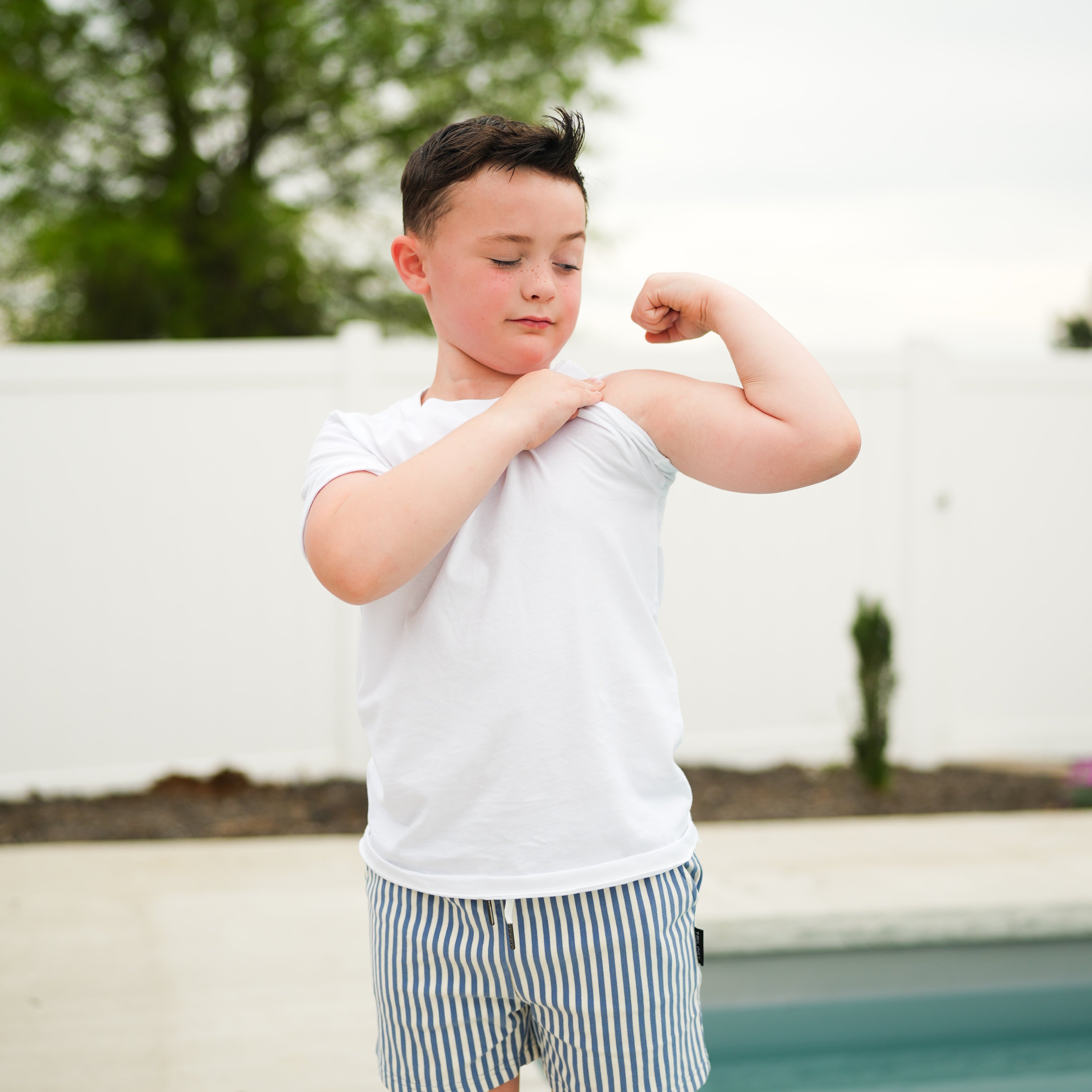 RAD ORGANICS COTTON TEE - WHITE