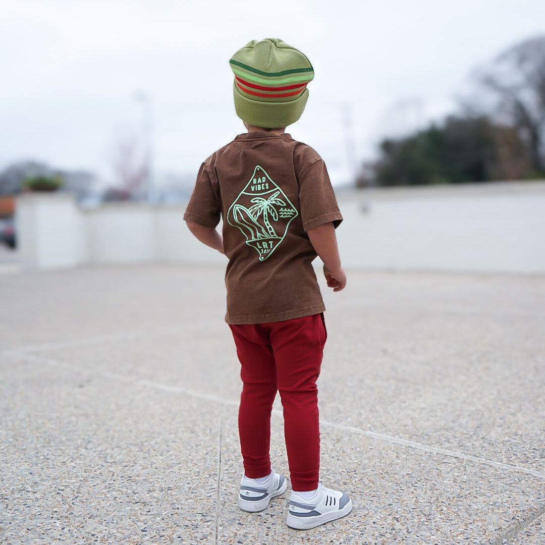 Kids Graphic Tees for Toddler Boys Cocoa Beach Tee LIttle Rad Things 