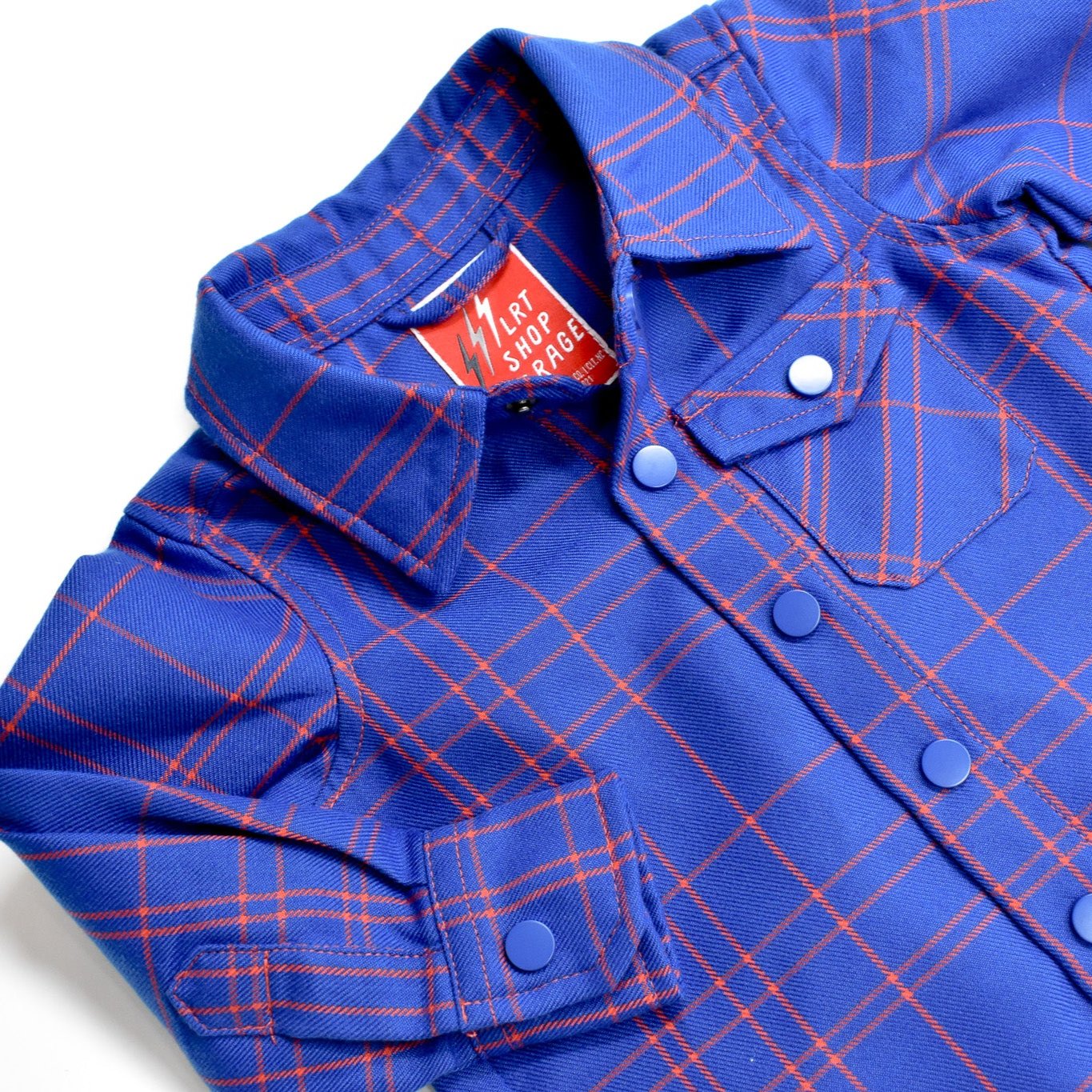 Vintage-inspired Kids Fast and Free Flannel for boys, eco-friendly and durable