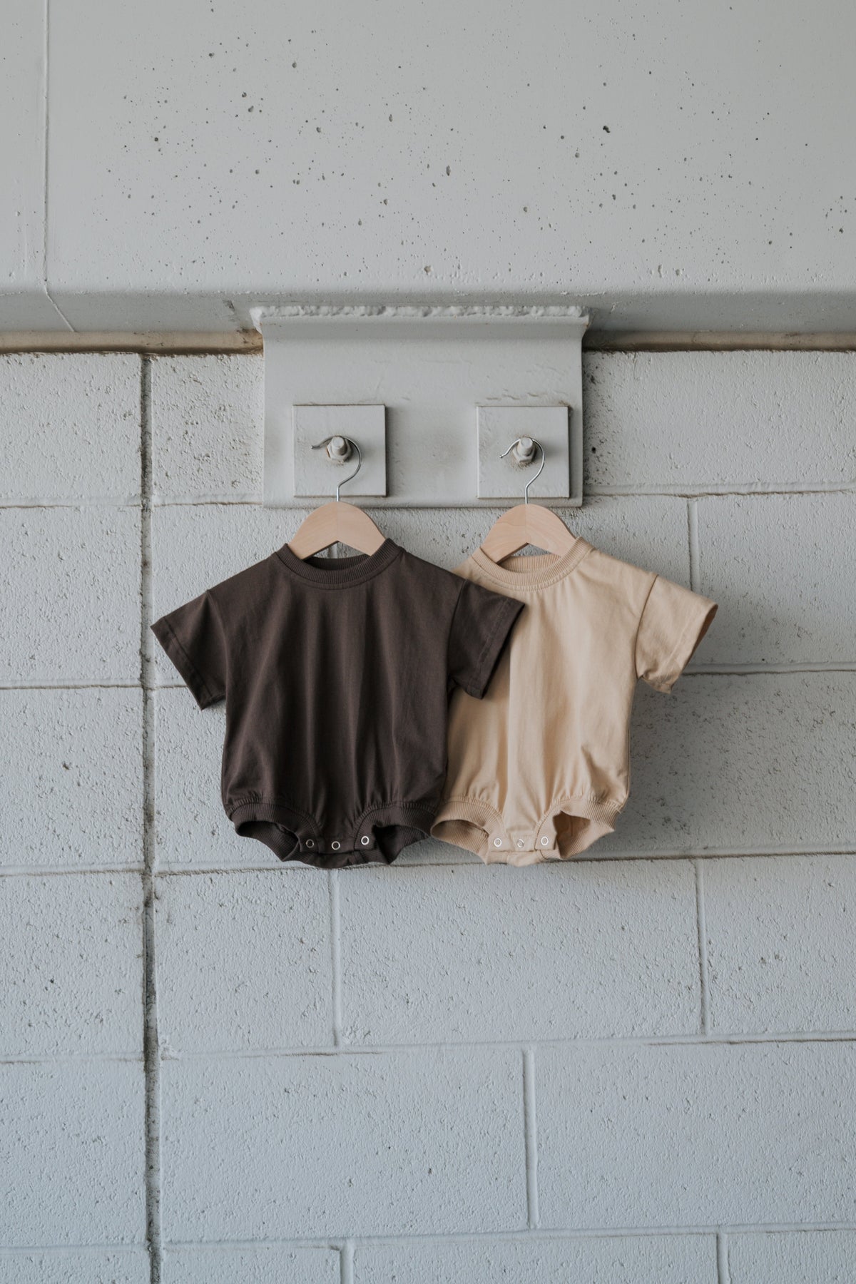 T-Shirt Romper | Espresso