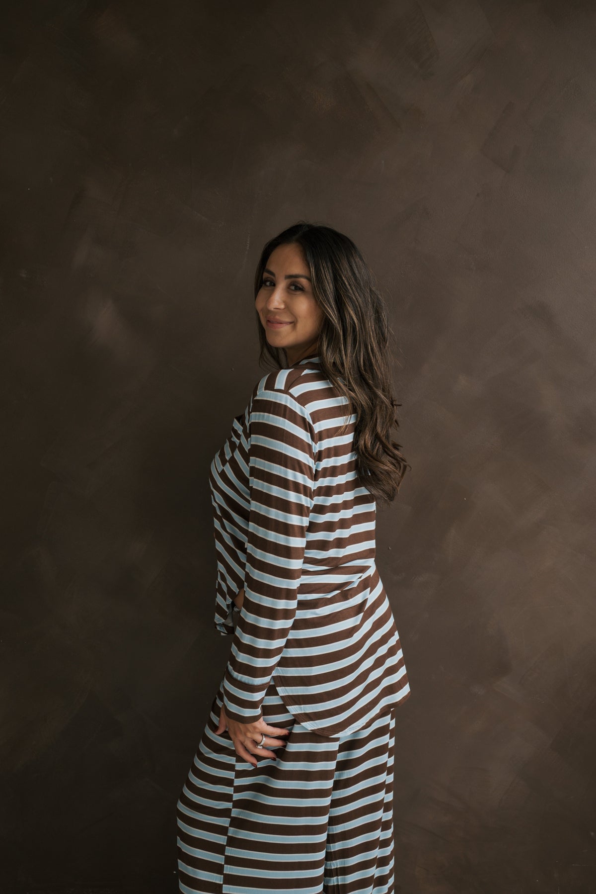 Women's Bamboo Button Up Lounge Set | Garrett