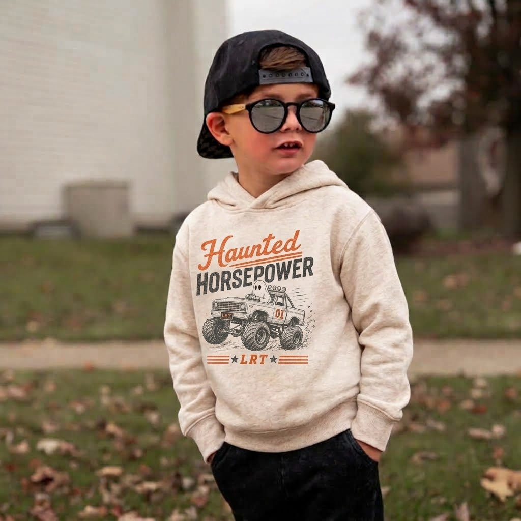 Haunted Horsepower Hoodie Little Rad Things