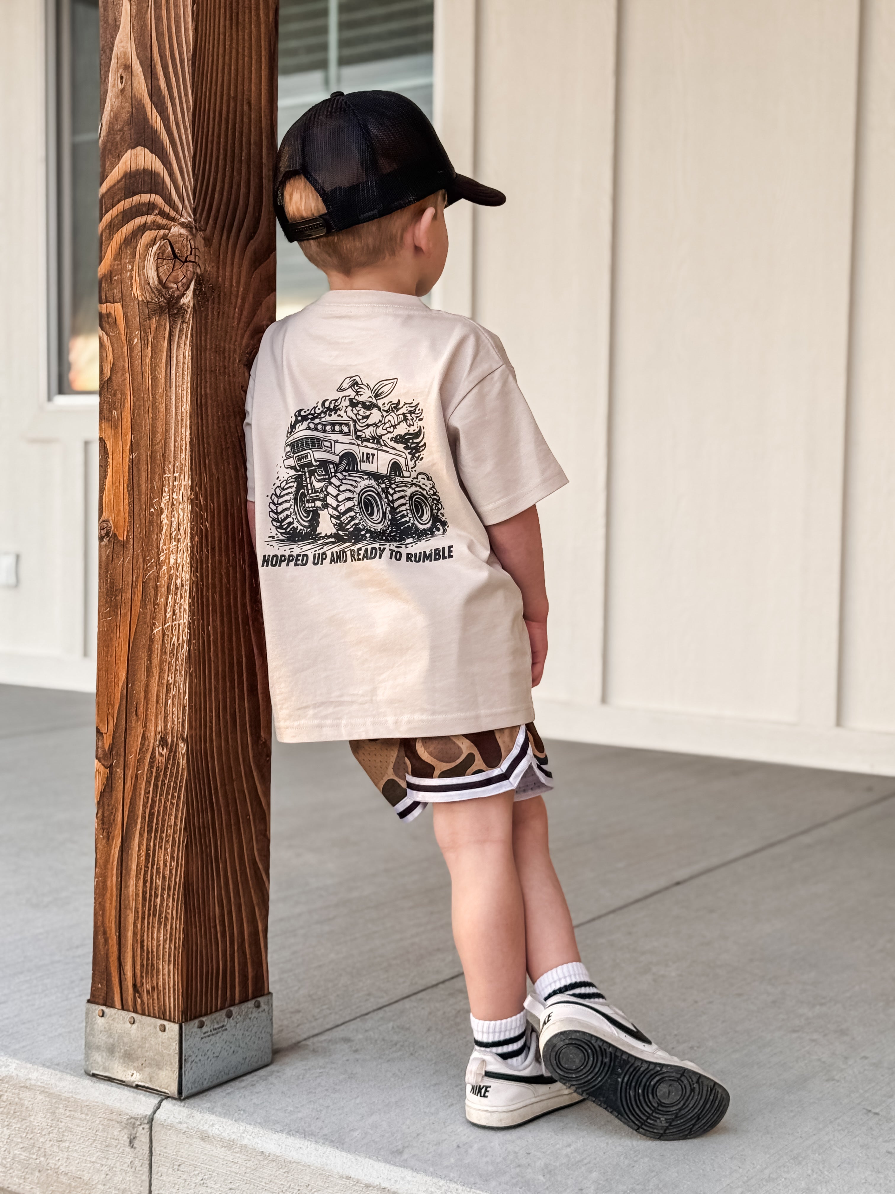 THE EGGSLAYER TEE - VINTAGE CREAM