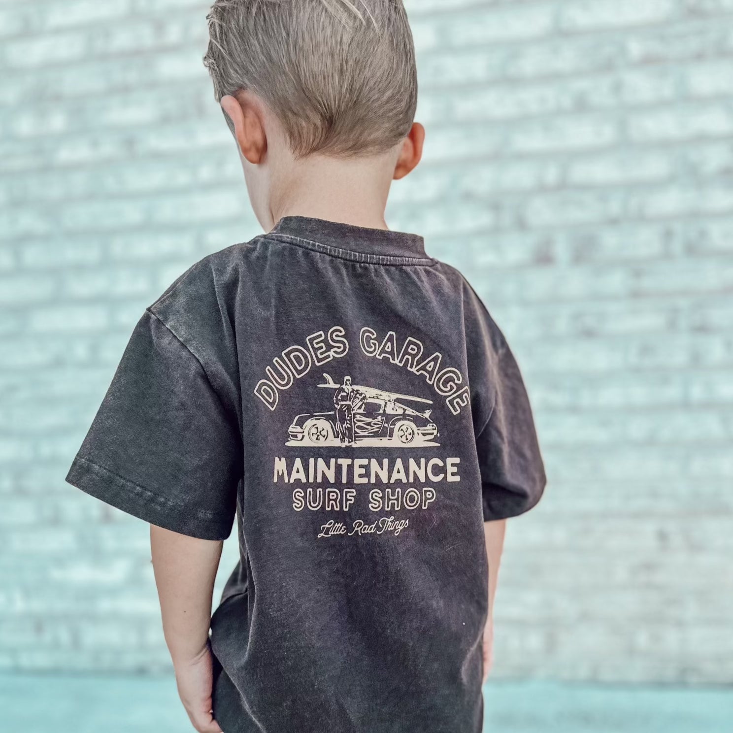 Toddler Graphic Tees For Kids The Dudes Garage Little Rad Things