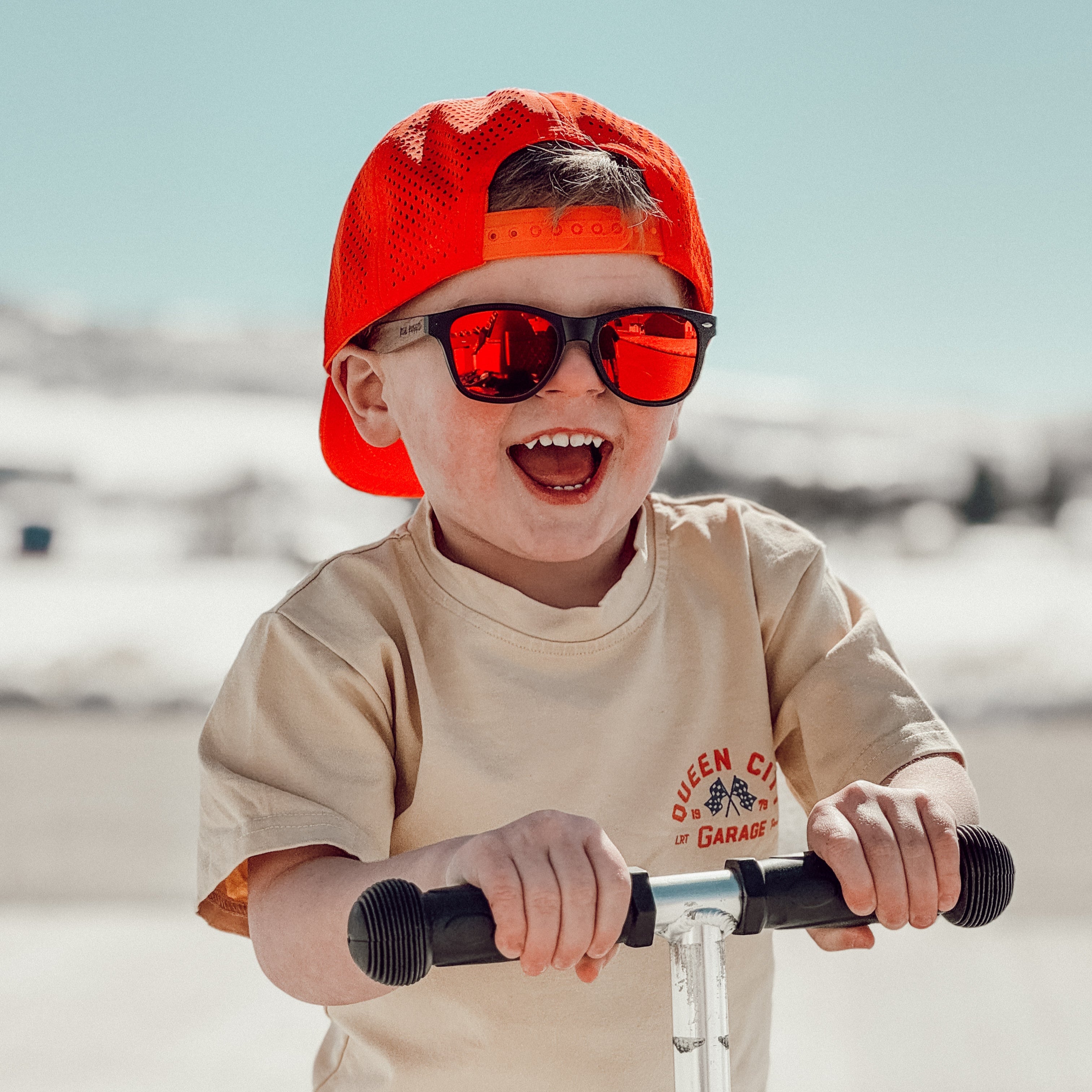 Vintage Retro Clothes For Toddlers Little Rad Things Where The Rad Things Are Sustainable Eco-Friendly Graphic Tee.