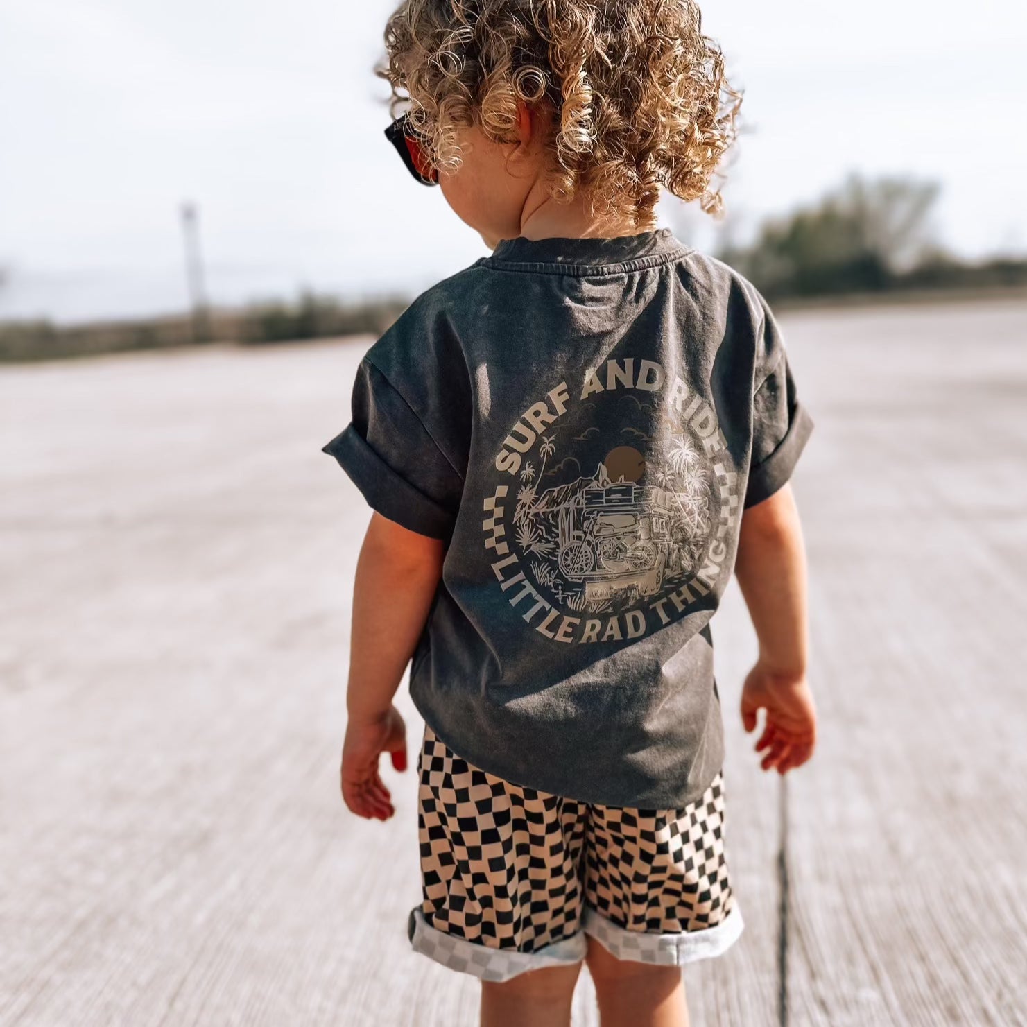 Toddler Boys Shorts Check Ya Later Shorts Little Rad Things