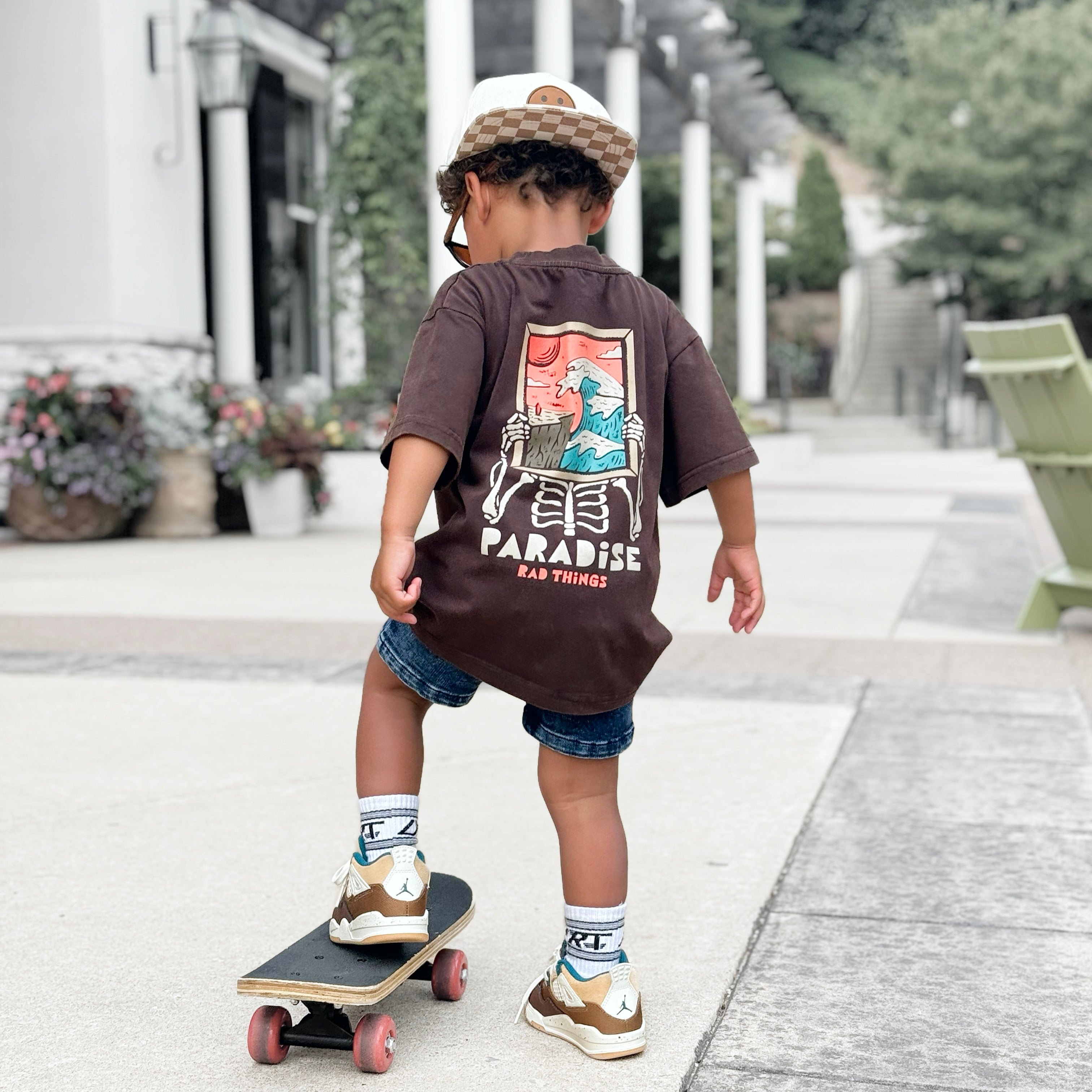 Sustainable Kids Clothing Boys Graphic Tees Little Rad Things Another Day In Paradise