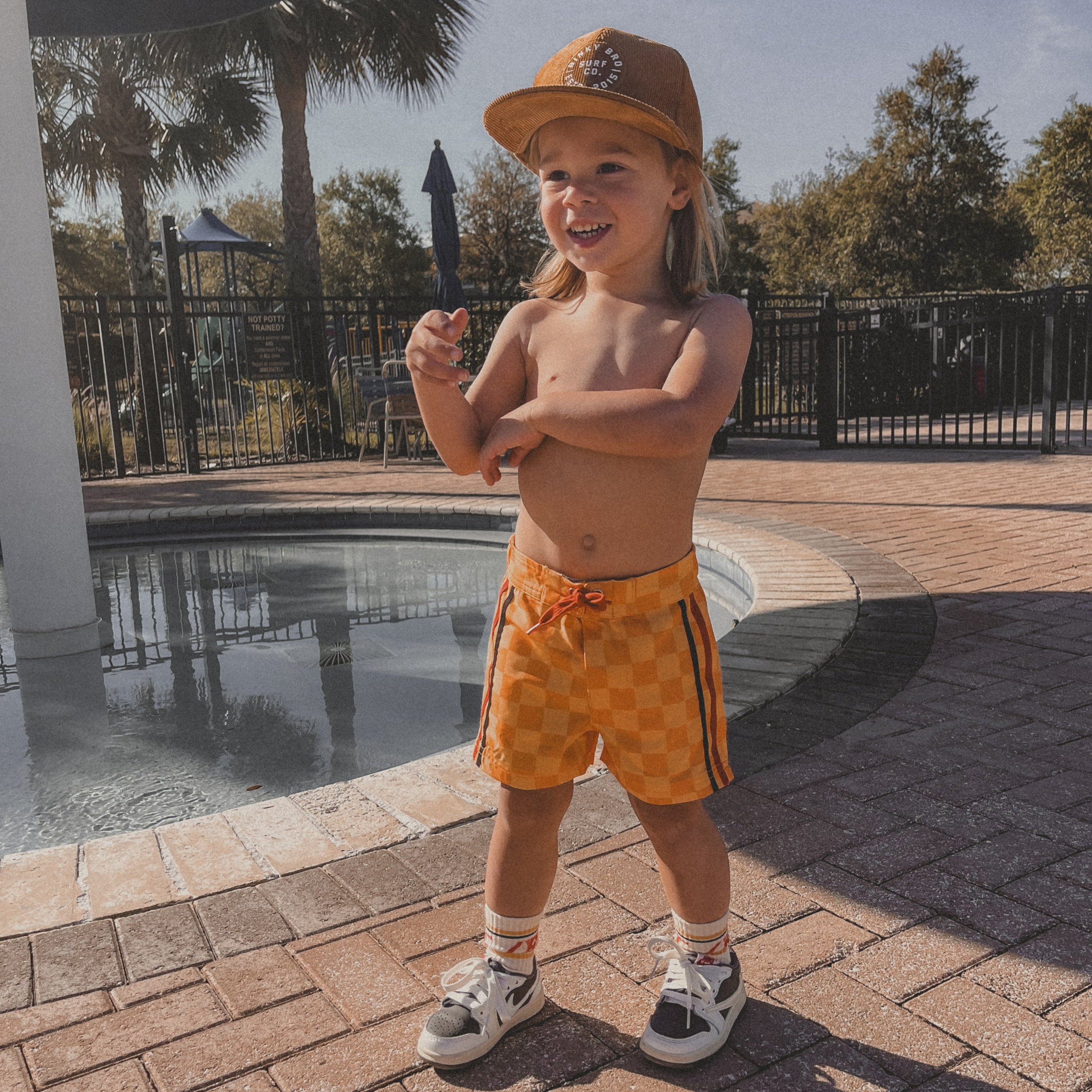 Trendy and Modern Clothes for Rad Kids. Rad Things for swim. 