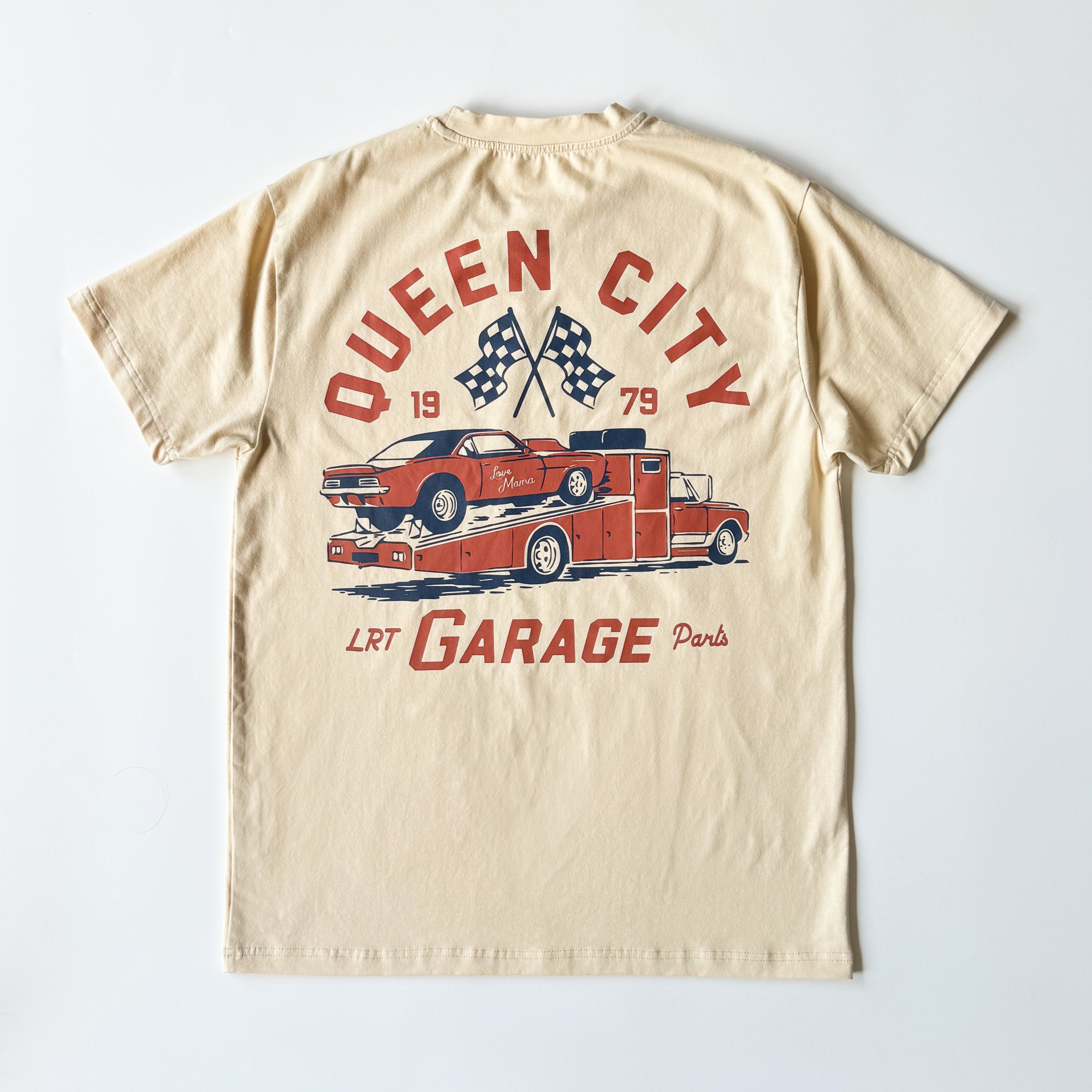 ADULT QUEEN CITY GARAGE TEE (SLIM FIT)