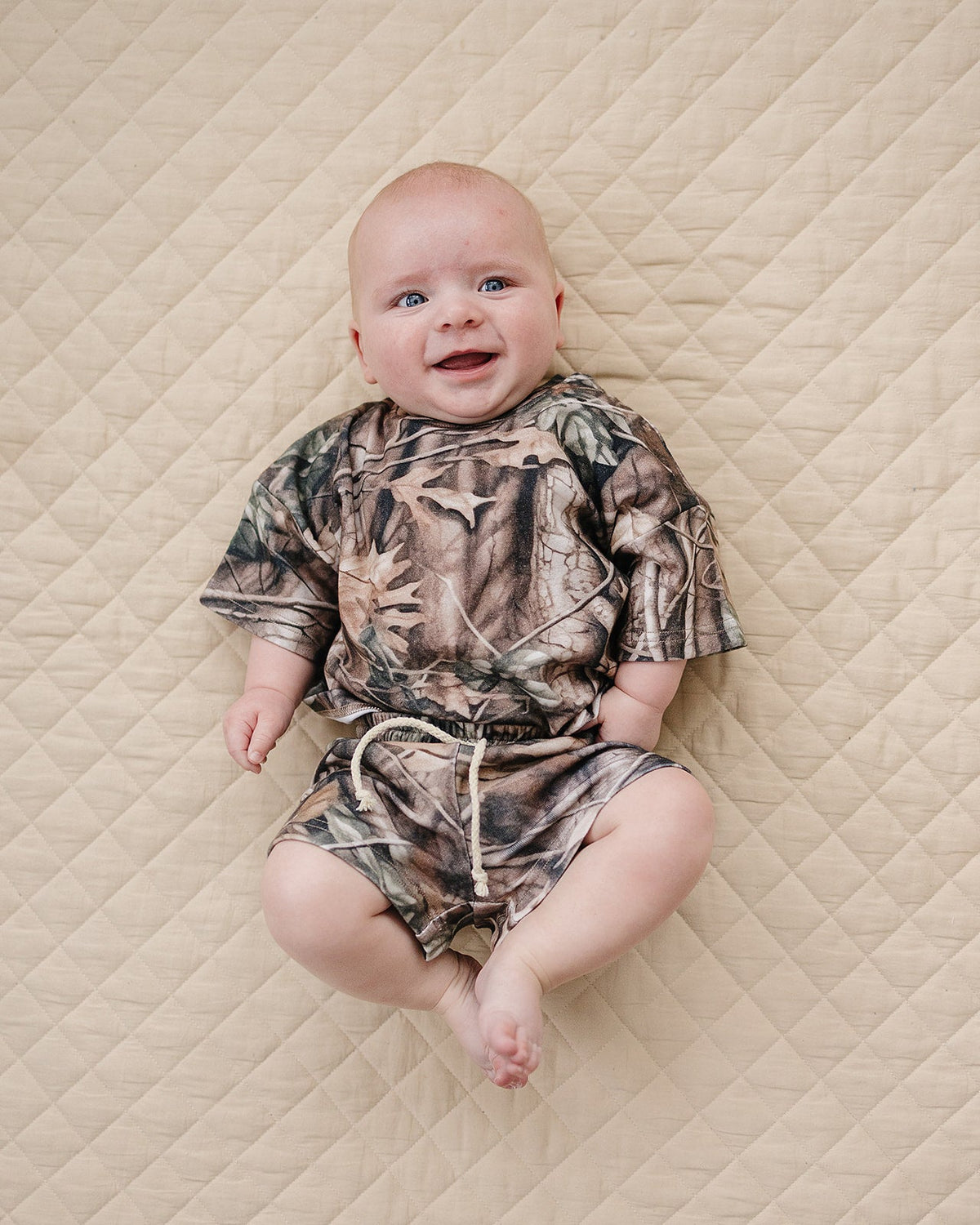 Shorts Set | Brown Camo