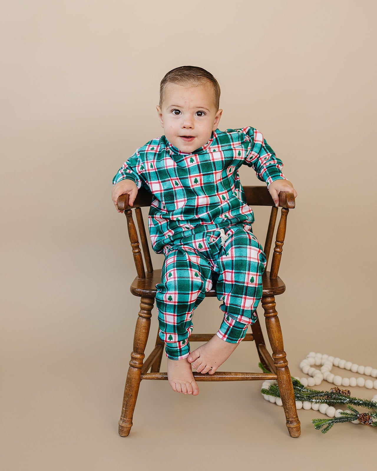 Jogger Set | Winter Plaid