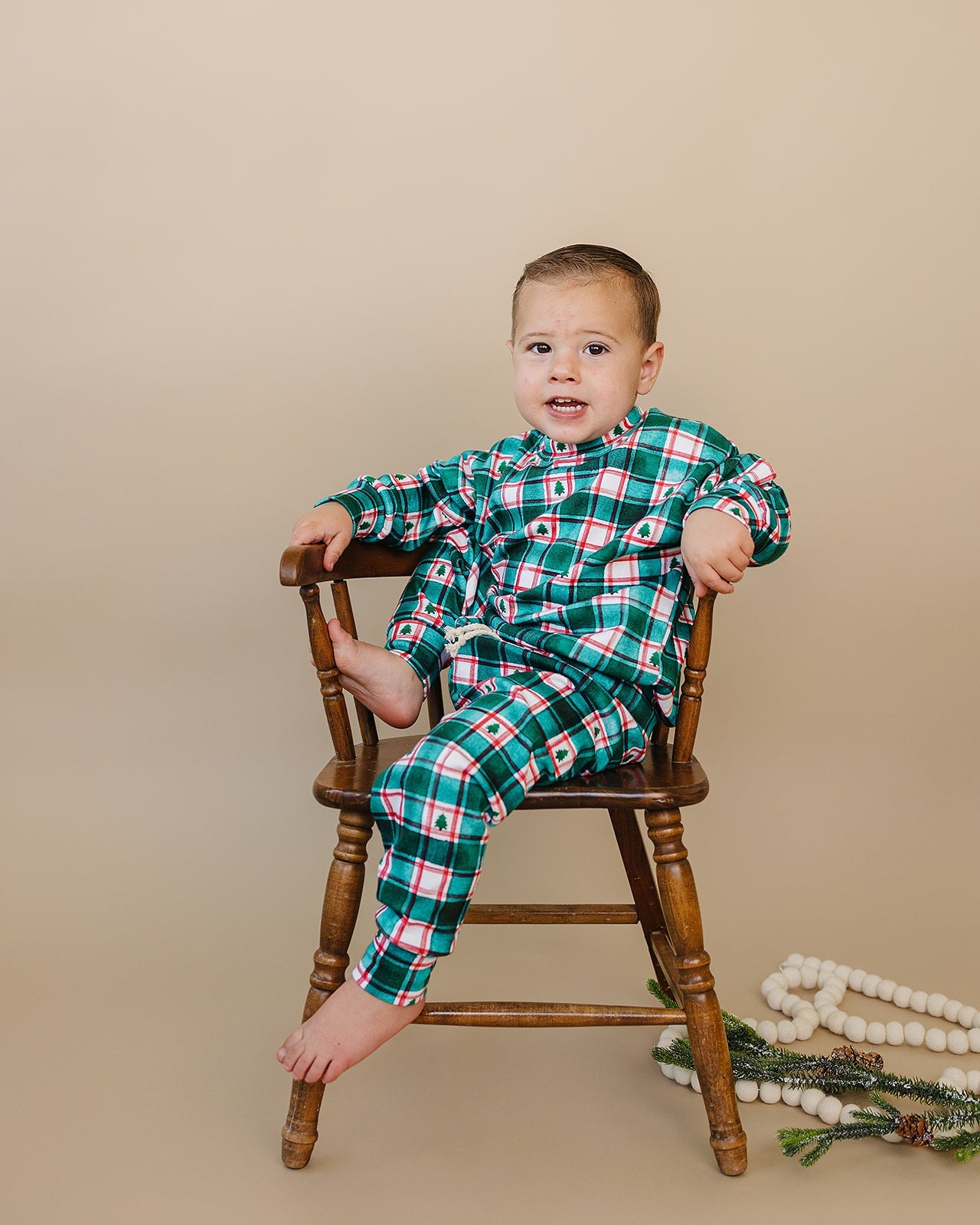 Jogger Set | Winter Plaid