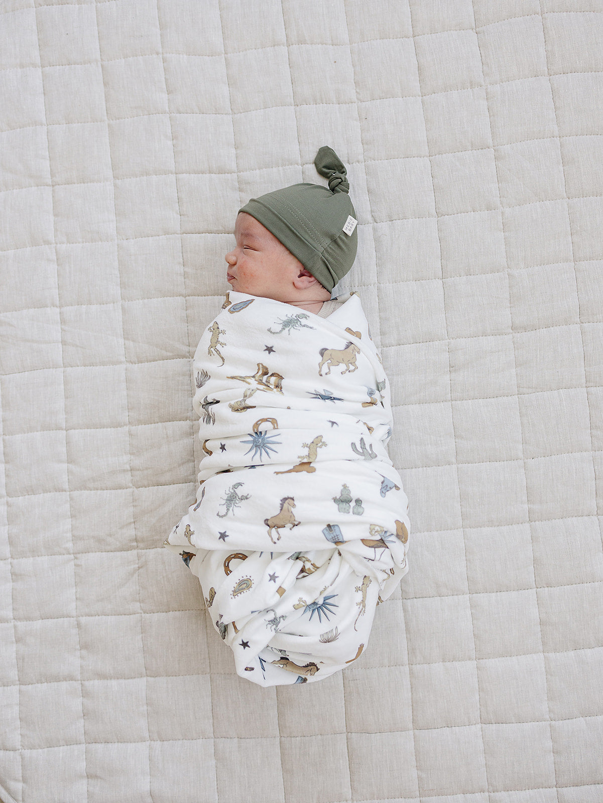 Desert West Luxe Fleece Swaddle