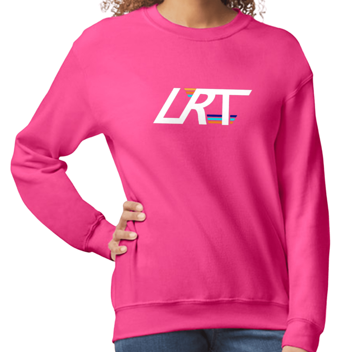 ADULT LRT WINGED LOGO CREW SWEATSHIRT - LITTLE RAD THINGS