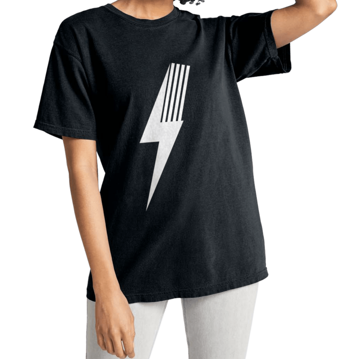 ADULT SPARK TEE - BLACK - LITTLE RAD THINGS