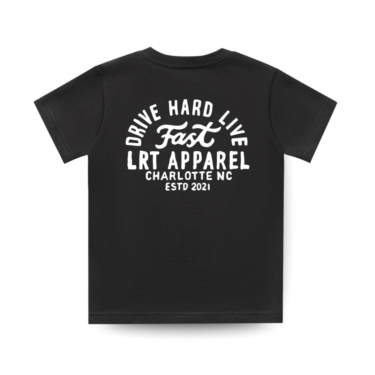 APEX LIVE FAST TEE - BLACK - LITTLE RAD THINGS