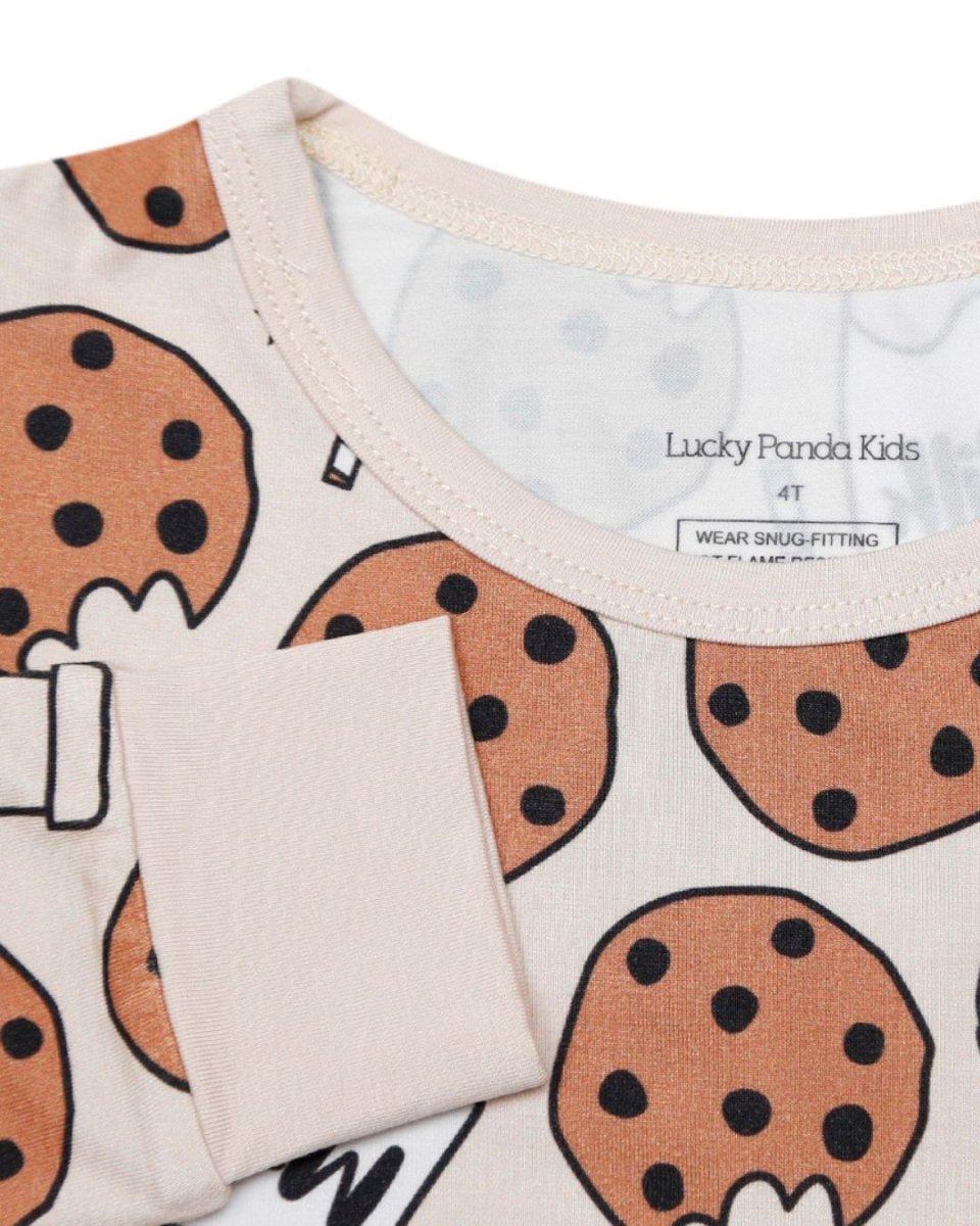Bamboo Two Piece Set | Milk & Cookies - LITTLE RAD THINGS