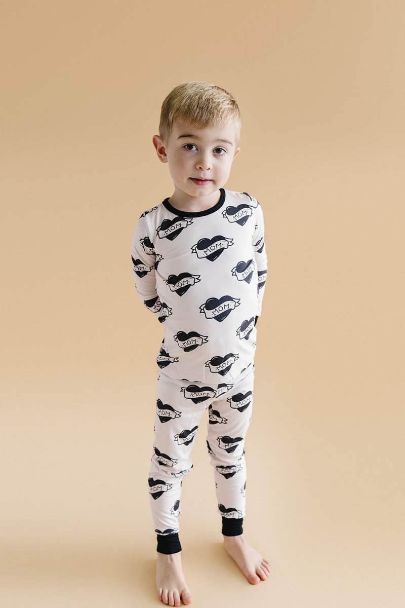 Bamboo Two Piece Set | Mom Tattoo - LITTLE RAD THINGS