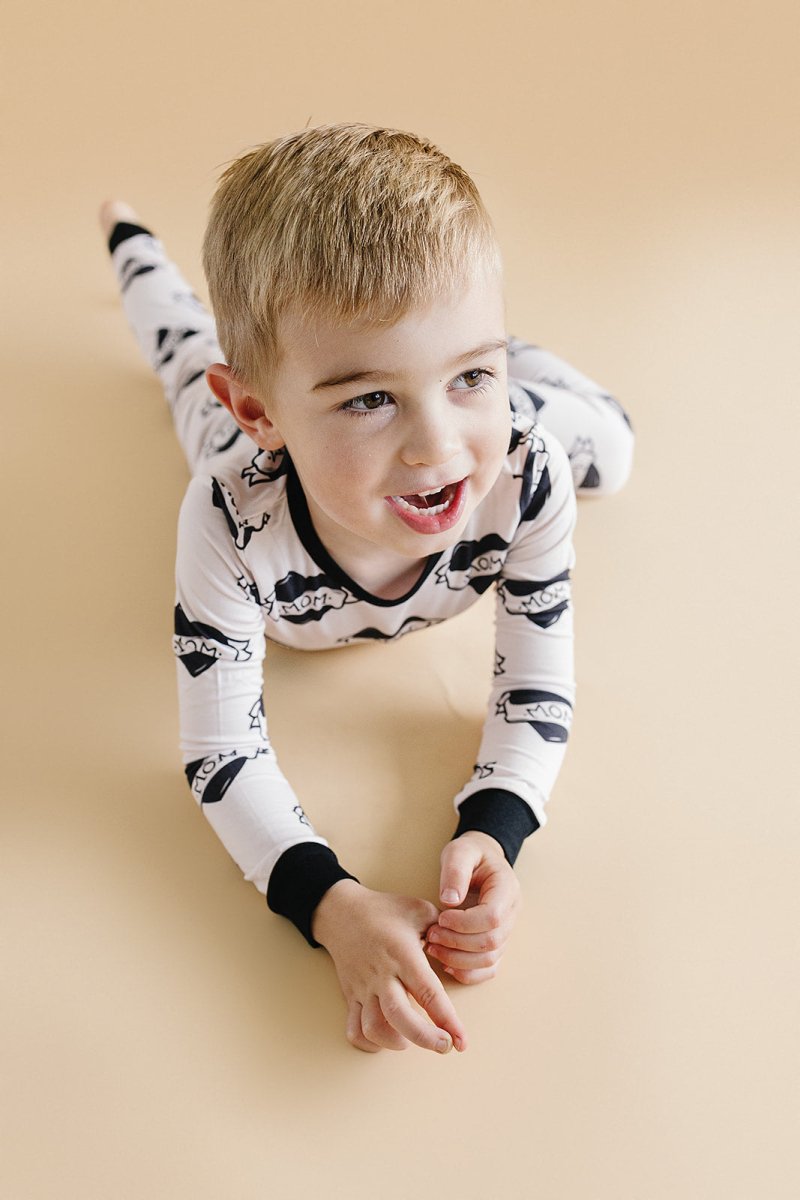 Bamboo Two Piece Set | Mom Tattoo - LITTLE RAD THINGS