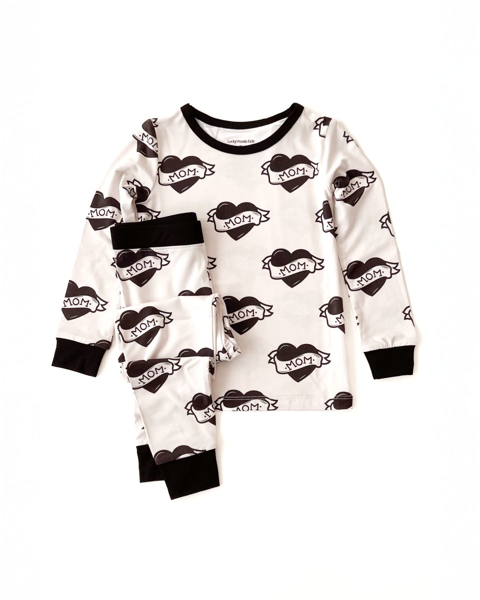 Bamboo Two Piece Set | Mom Tattoo - LITTLE RAD THINGS