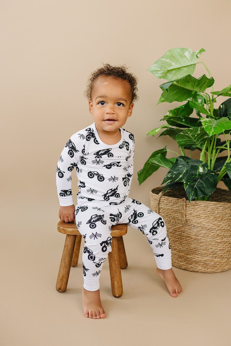 Bamboo Two Piece Set | Monster Blaze - LITTLE RAD THINGS