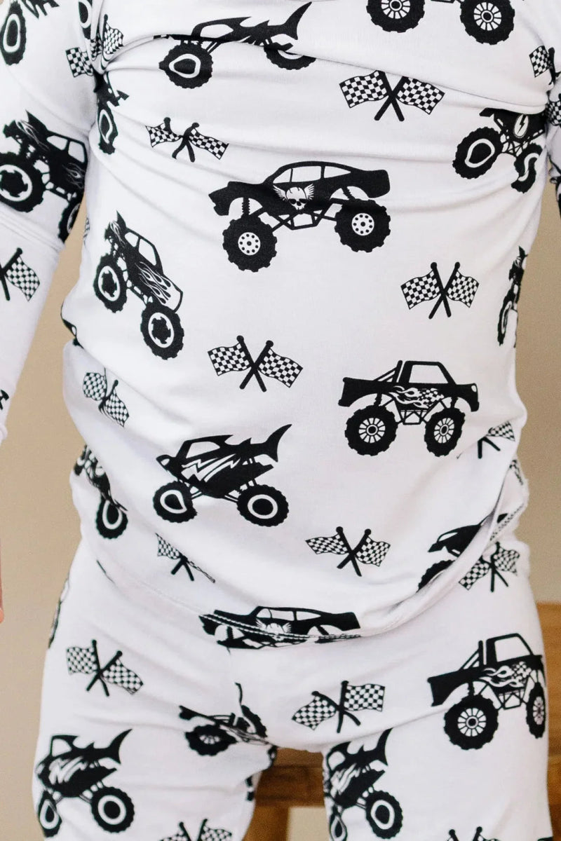 Bamboo Two Piece Set | Monster Blaze - LITTLE RAD THINGS