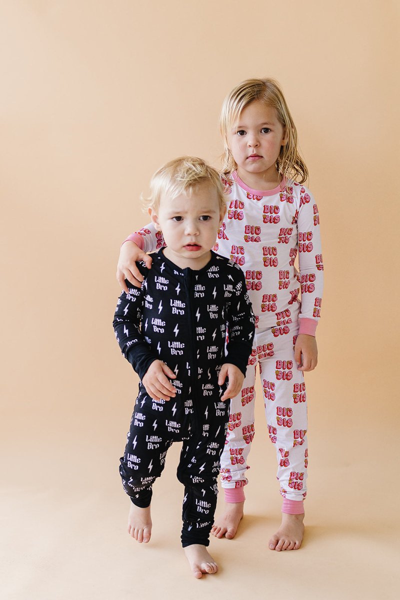 Bamboo Zip Romper | Little Bro - LITTLE RAD THINGS