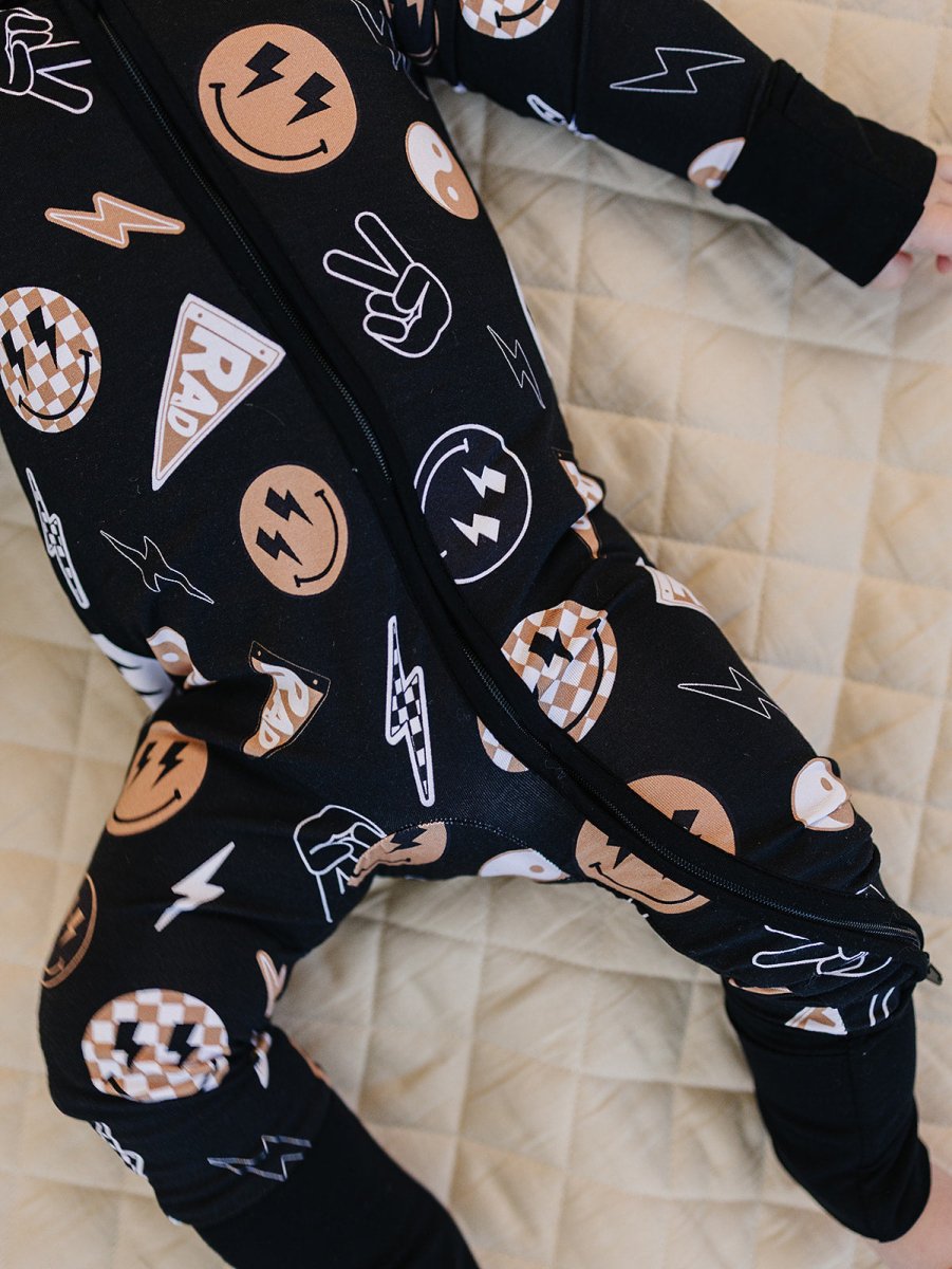 Bamboo Zip Romper | Rad Vibes - LITTLE RAD THINGS