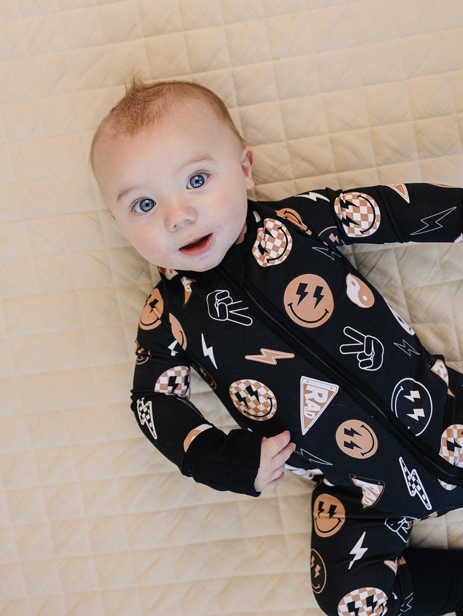 Bamboo Zip Romper | Rad Vibes - LITTLE RAD THINGS